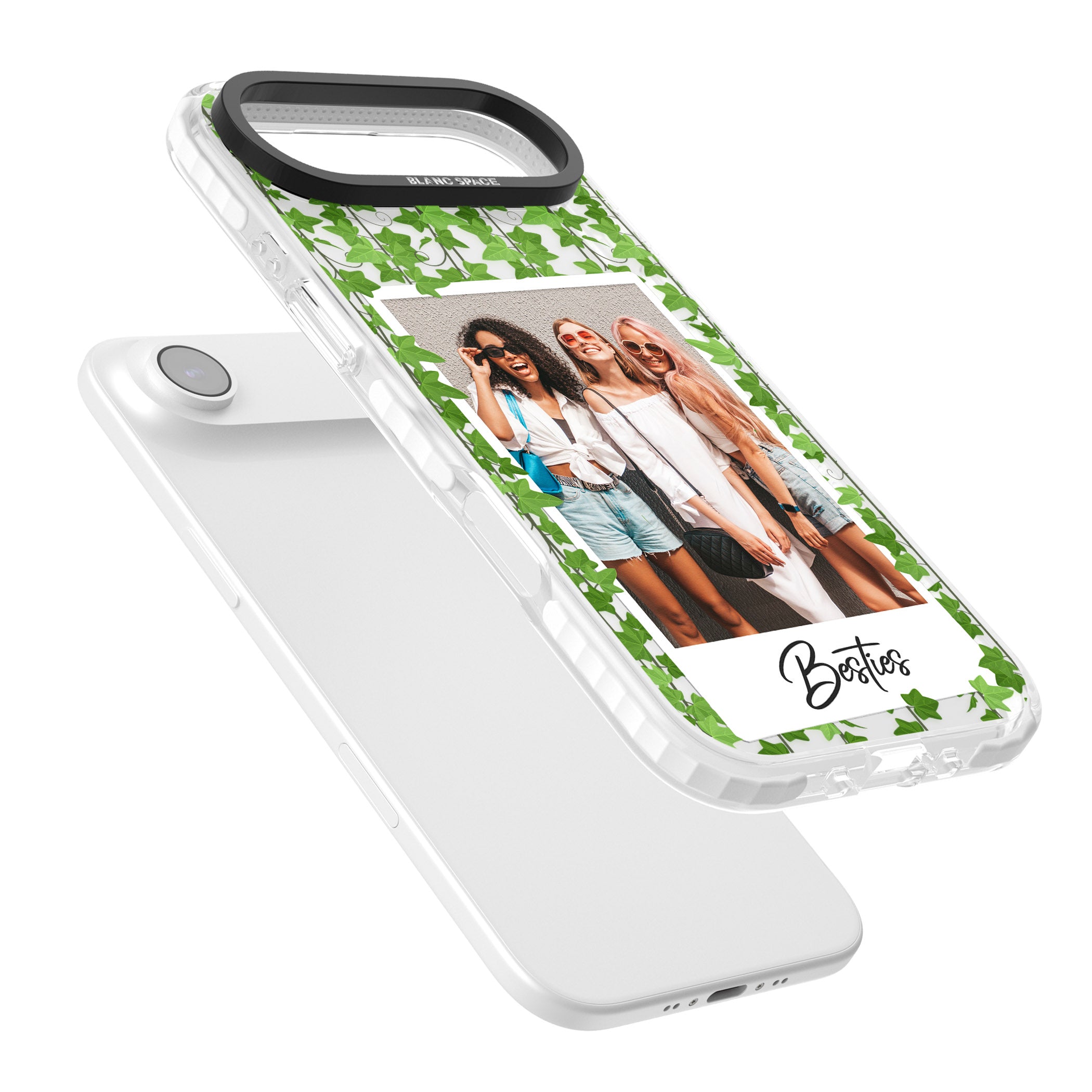 Personalised Ivy Vine Instant Photo iPhone 17 Air Impact Clear Phone Case Colours