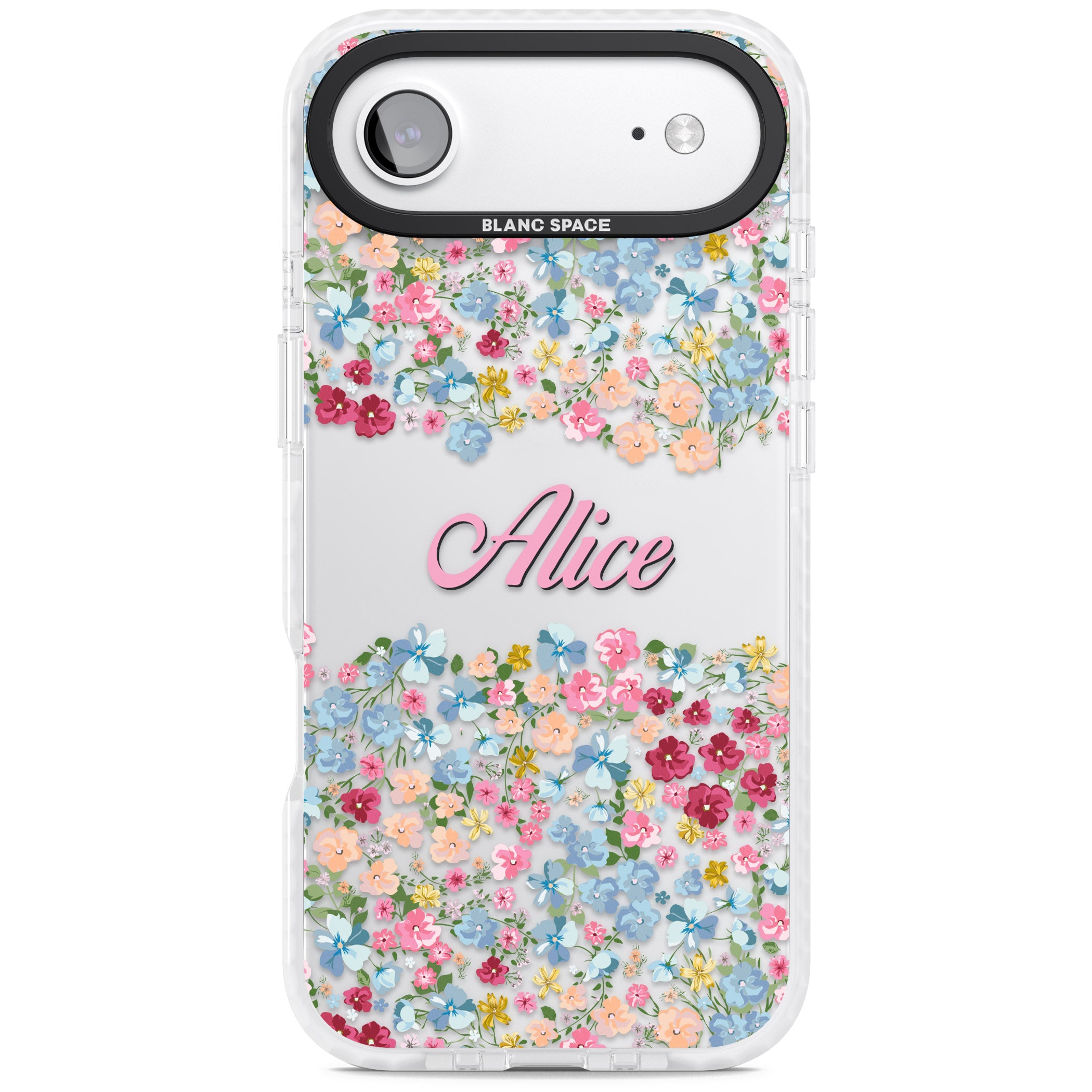 Personalised Venetian Meadow iPhone 17 Air Impact Clear Phone Case