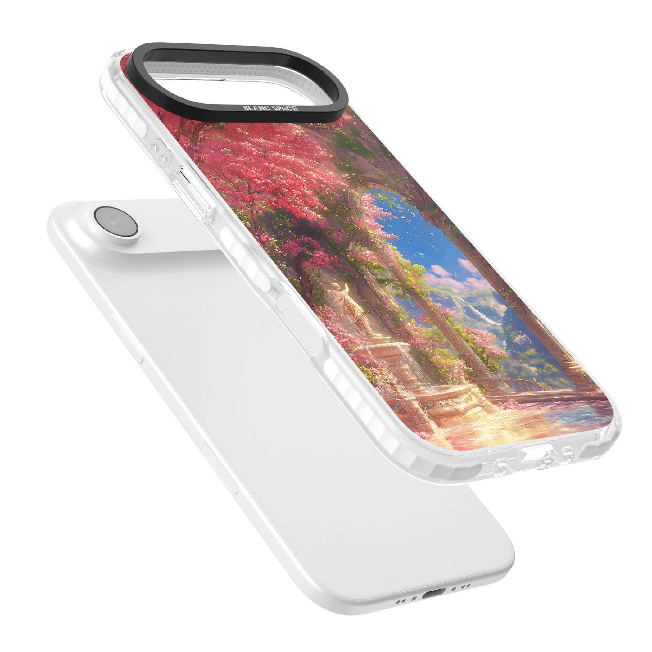 Castle Blossom iPhone 17 Air Impact Clear Phone Case Colours
