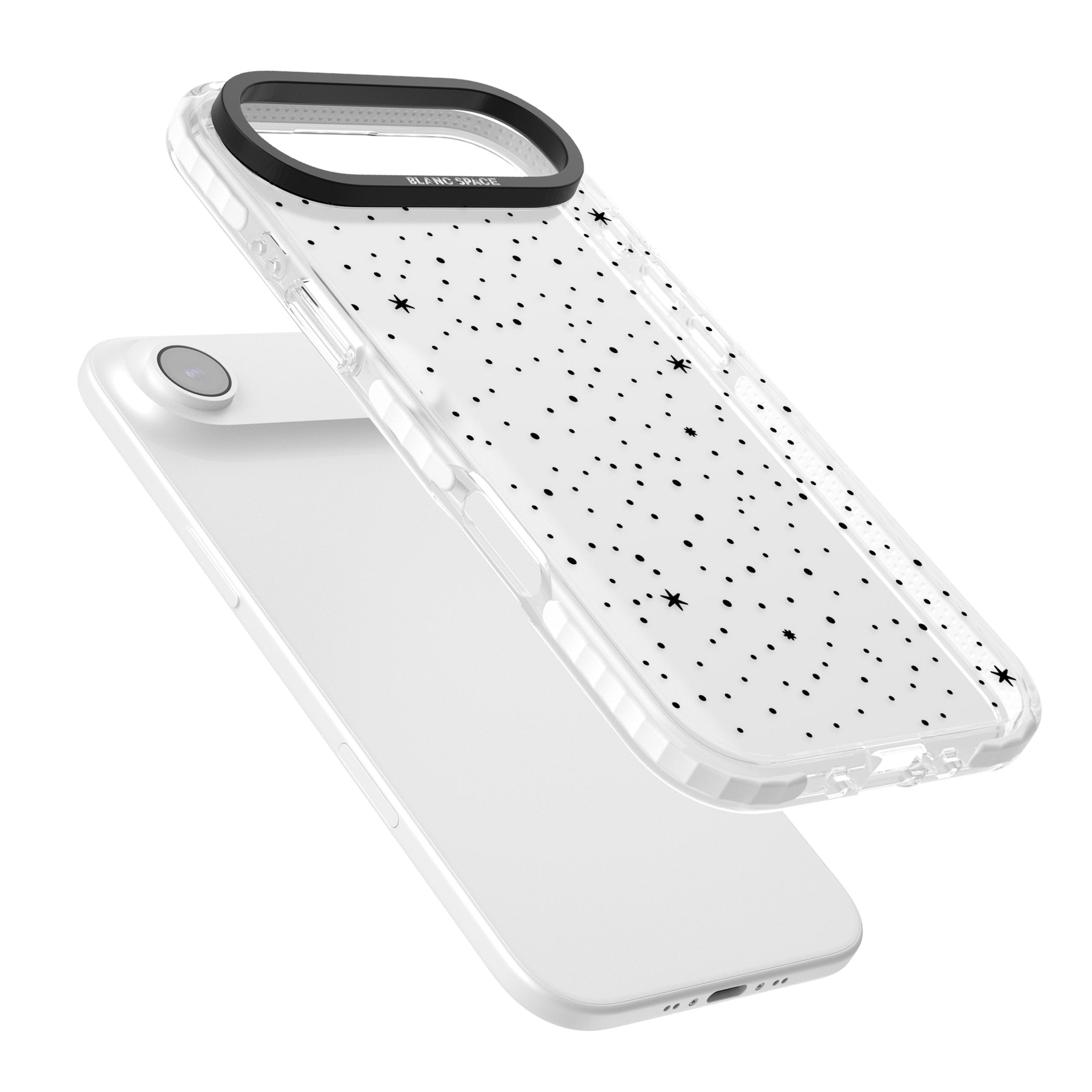 Celestial Starry Sky (Black) iPhone 17 Air Impact Clear Phone Case Colours