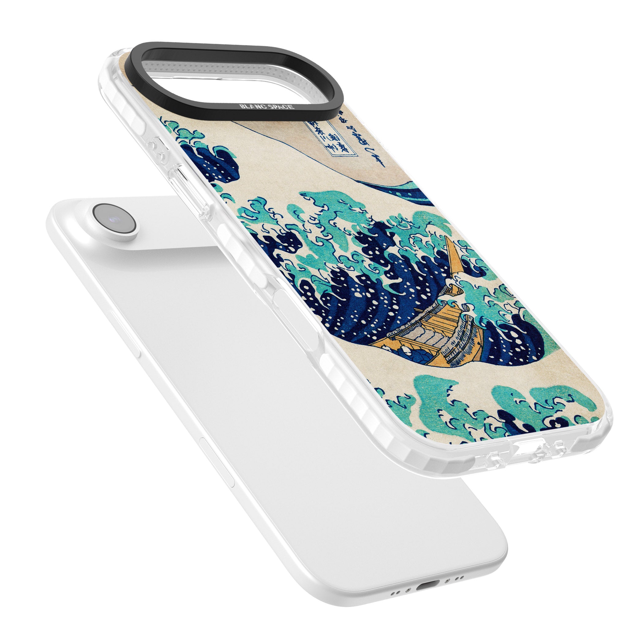 The Great Wave By Katsushika Hokusai iPhone 17 Air Impact Clear Phone Case Colours