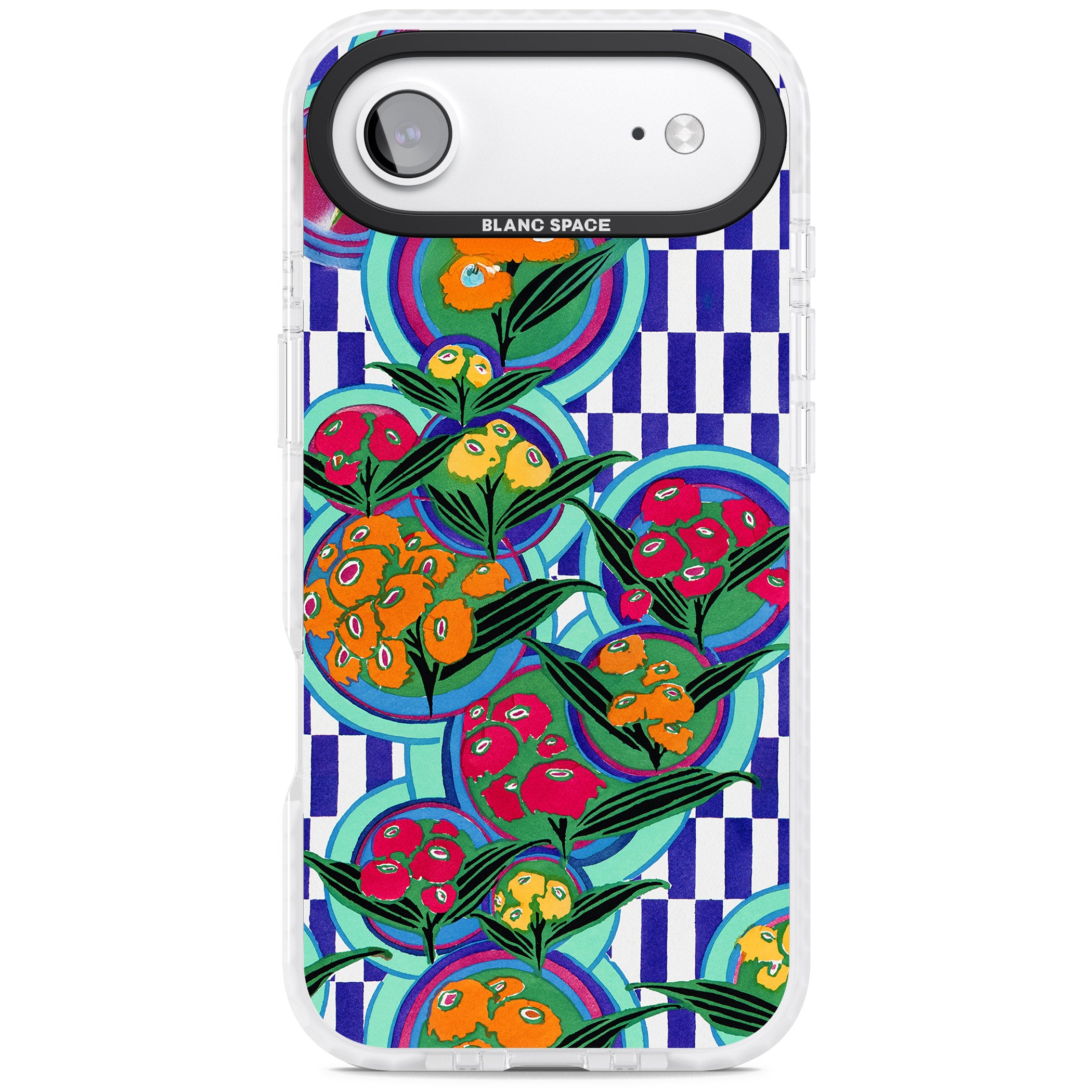 Vintage Fruit Plates iPhone 17 Air Impact Clear Phone Case