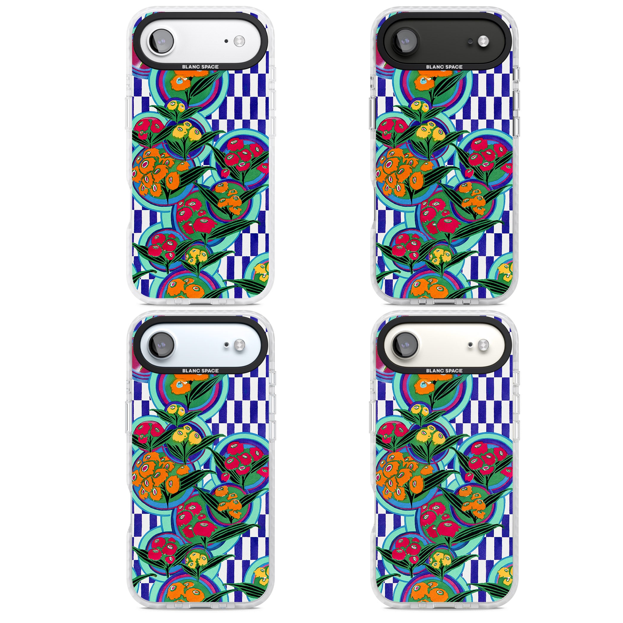 Vintage Fruit Plates iPhone 17 Air Impact Clear Phone Case APT Impact Protection