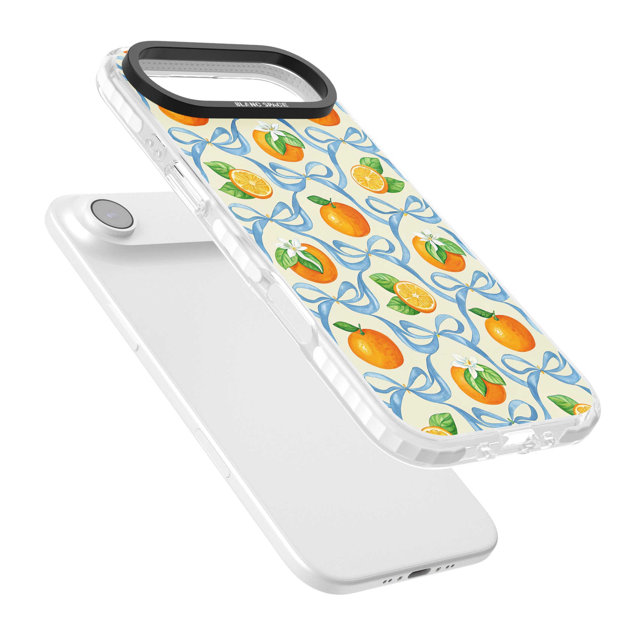 Bows & Clementines iPhone 17 Air Impact Clear Phone Case Colours