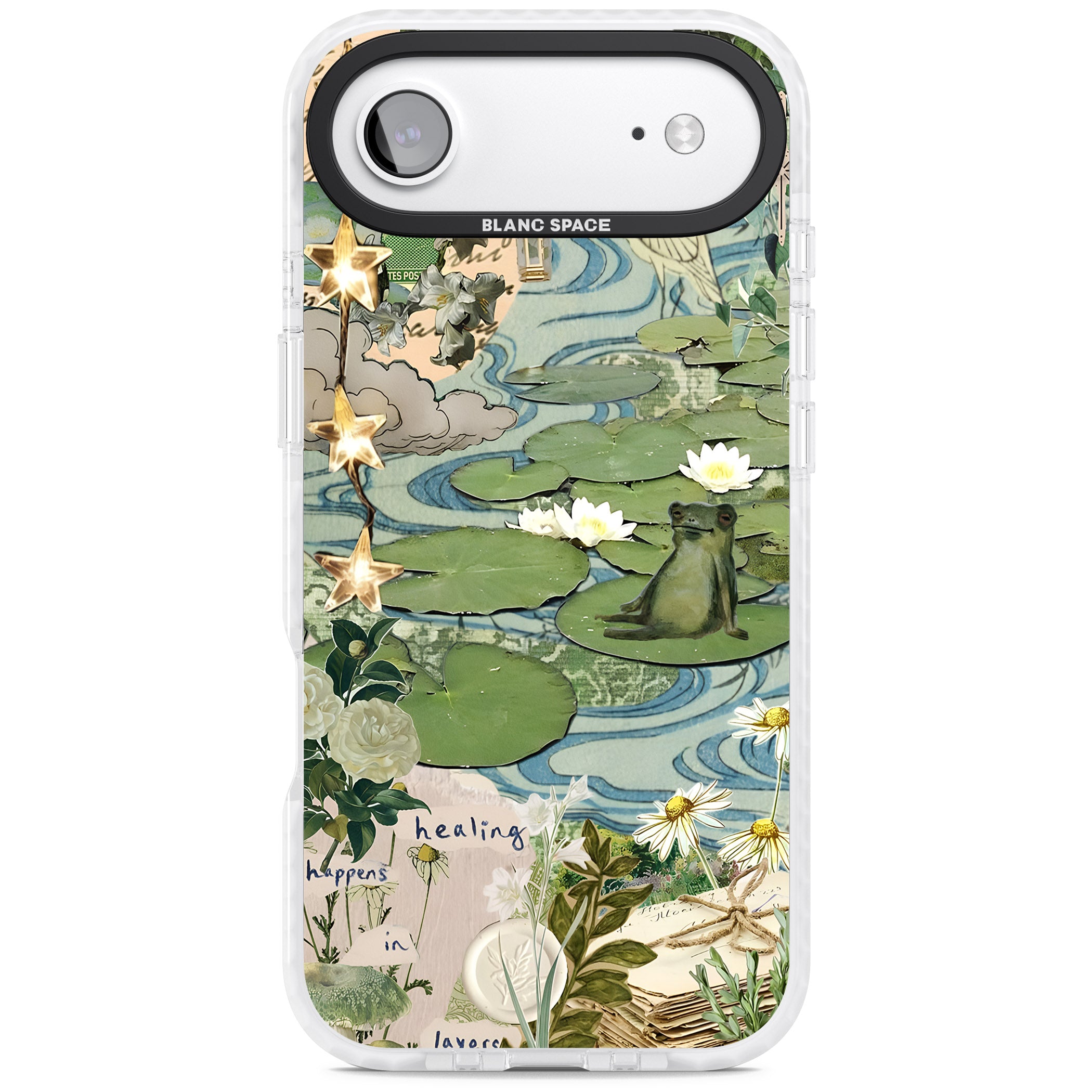 Lily Pad River iPhone 17 Air Impact Clear Phone Case