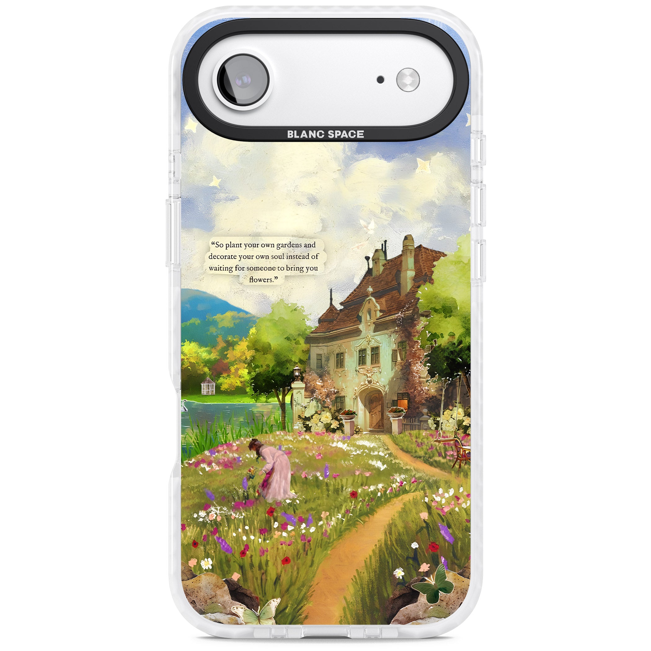 Spring Cottage iPhone 17 Air Impact Clear Phone Case