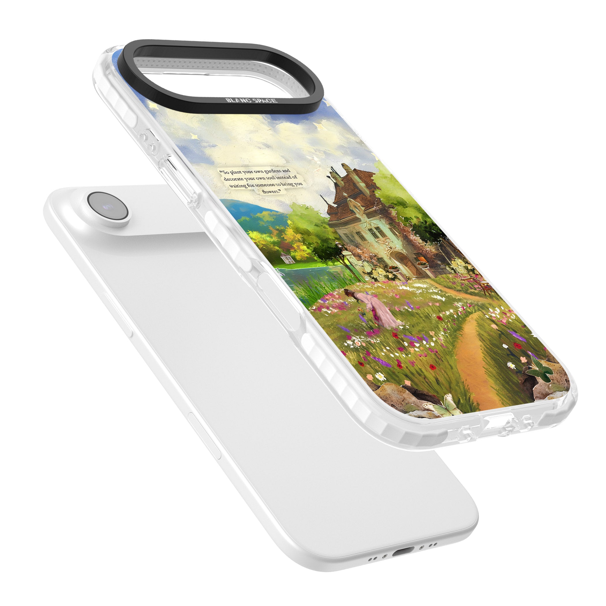 Spring Cottage iPhone 17 Air Impact Clear Phone Case Colours