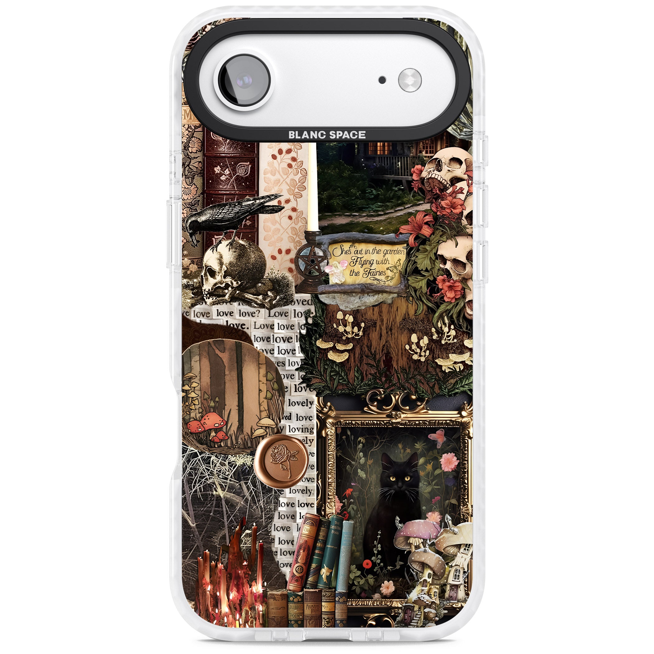 Academia Collage iPhone 17 Air Impact Clear Phone Case