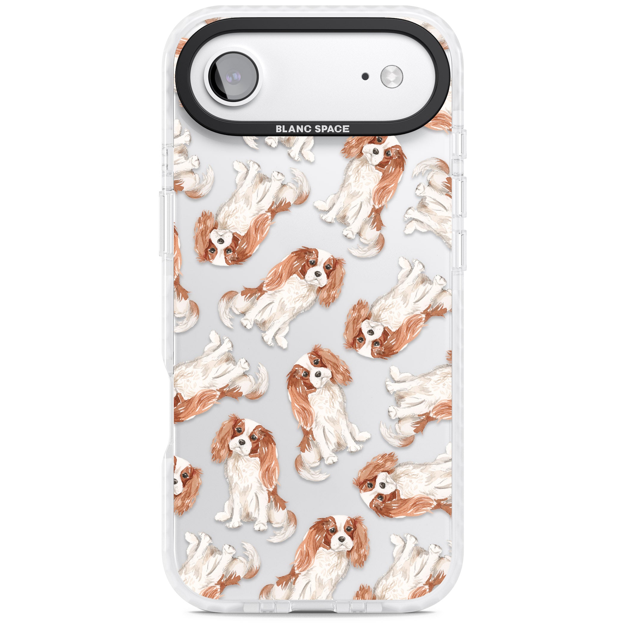 Cavalier King Charles Spaniel iPhone 17 Air Impact Clear Phone Case