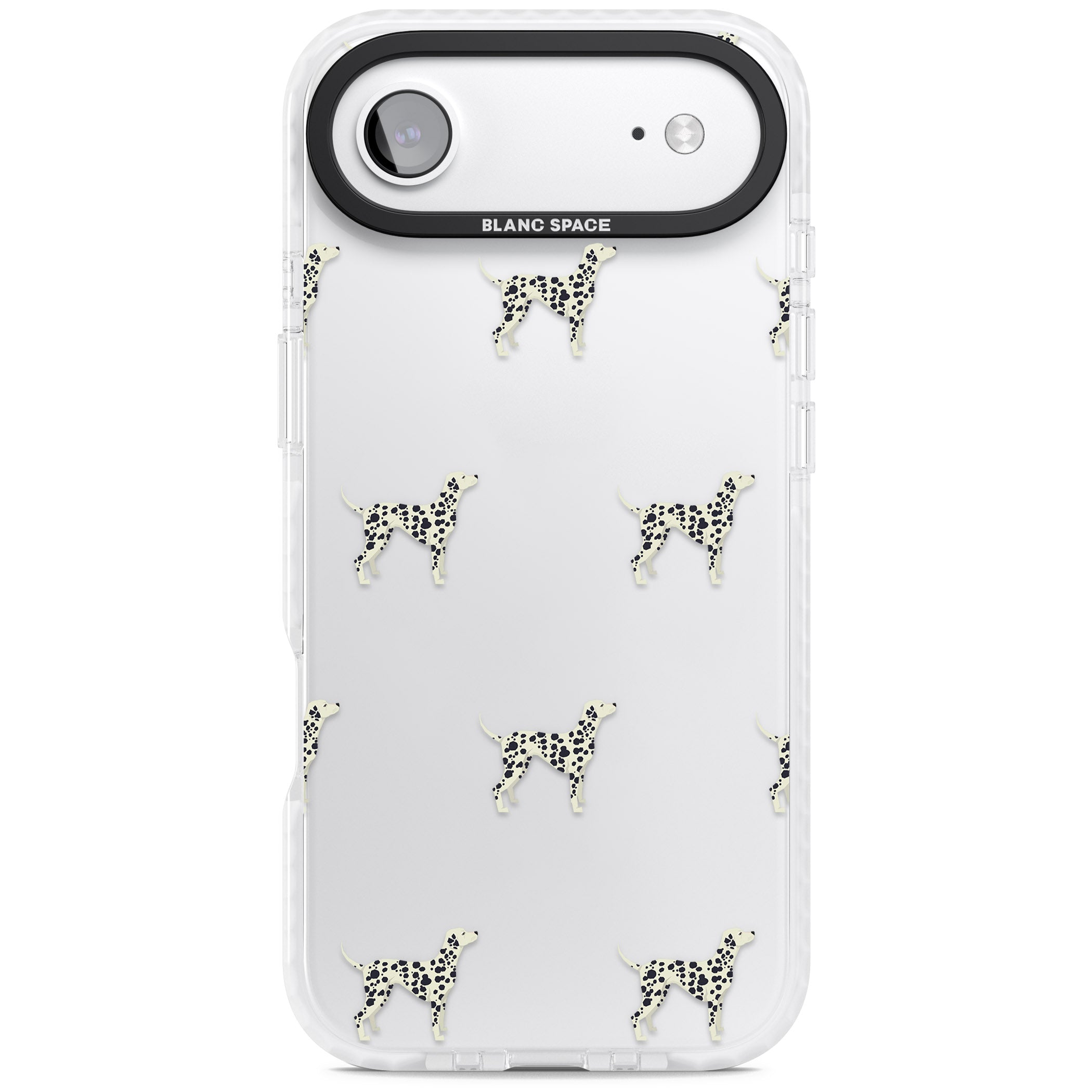 Dalmatian Dog Pattern iPhone 17 Air Impact Clear Phone Case