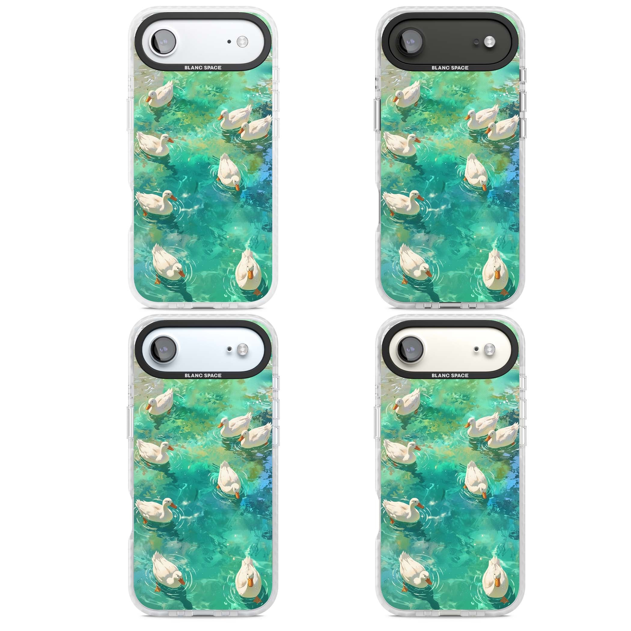 Ducks In The Pond for her iPhone case | Black Impact case for iPhone Air