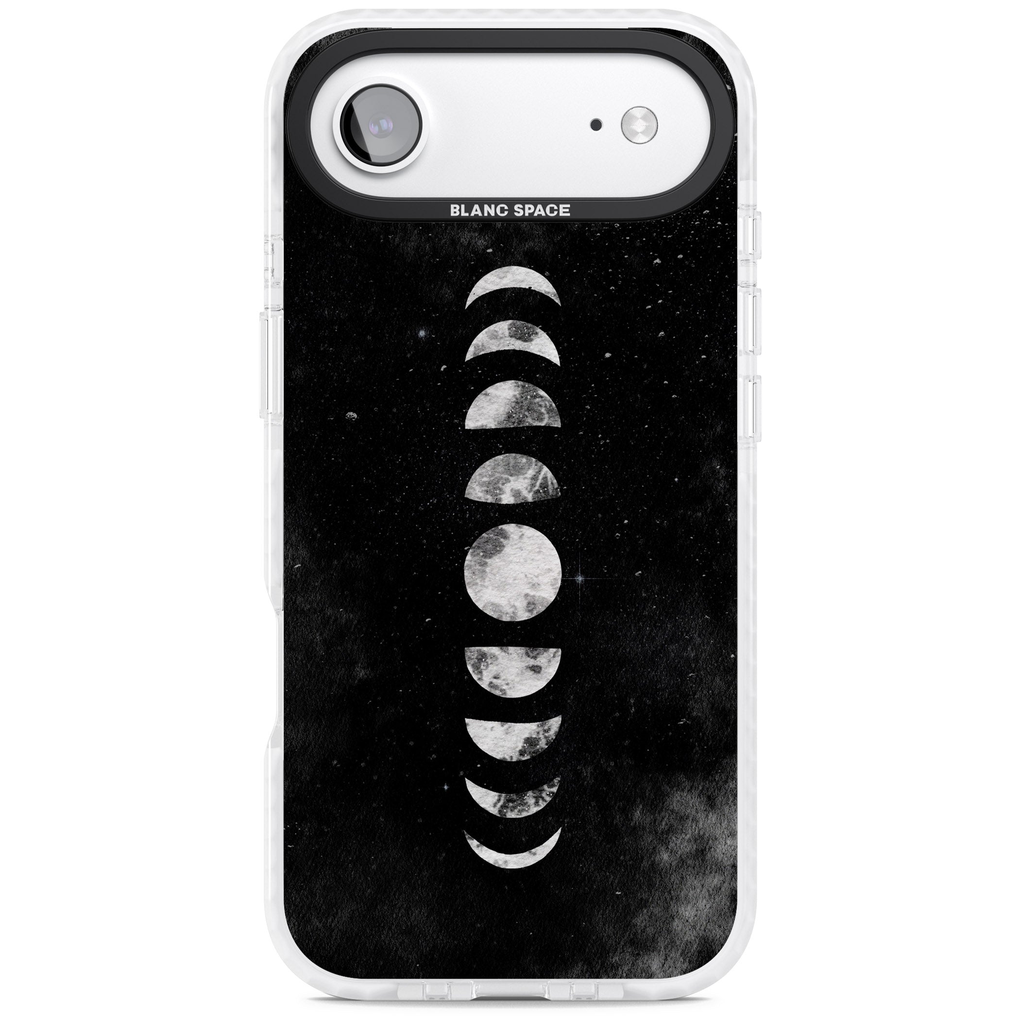 Lunar Phases iPhone 17 Air Impact Clear Phone Case