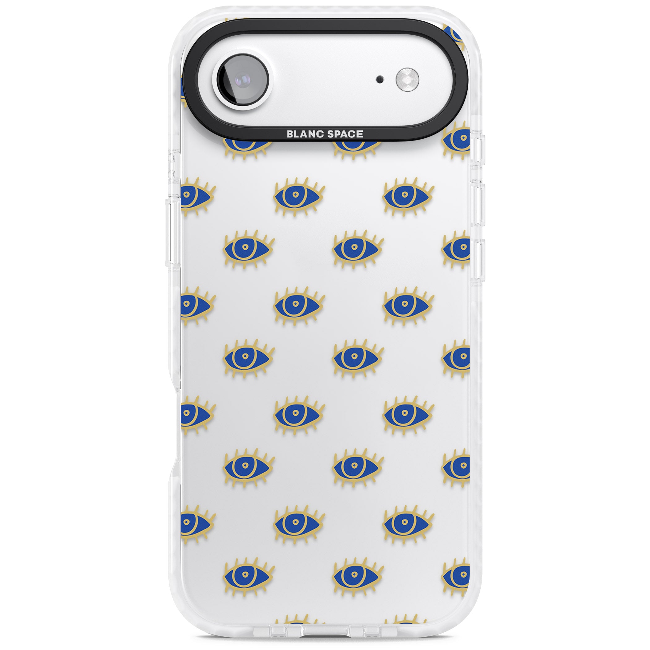 Psychedelic Eyes Pattern Classic iPhone 17 Air Impact Clear Phone Case