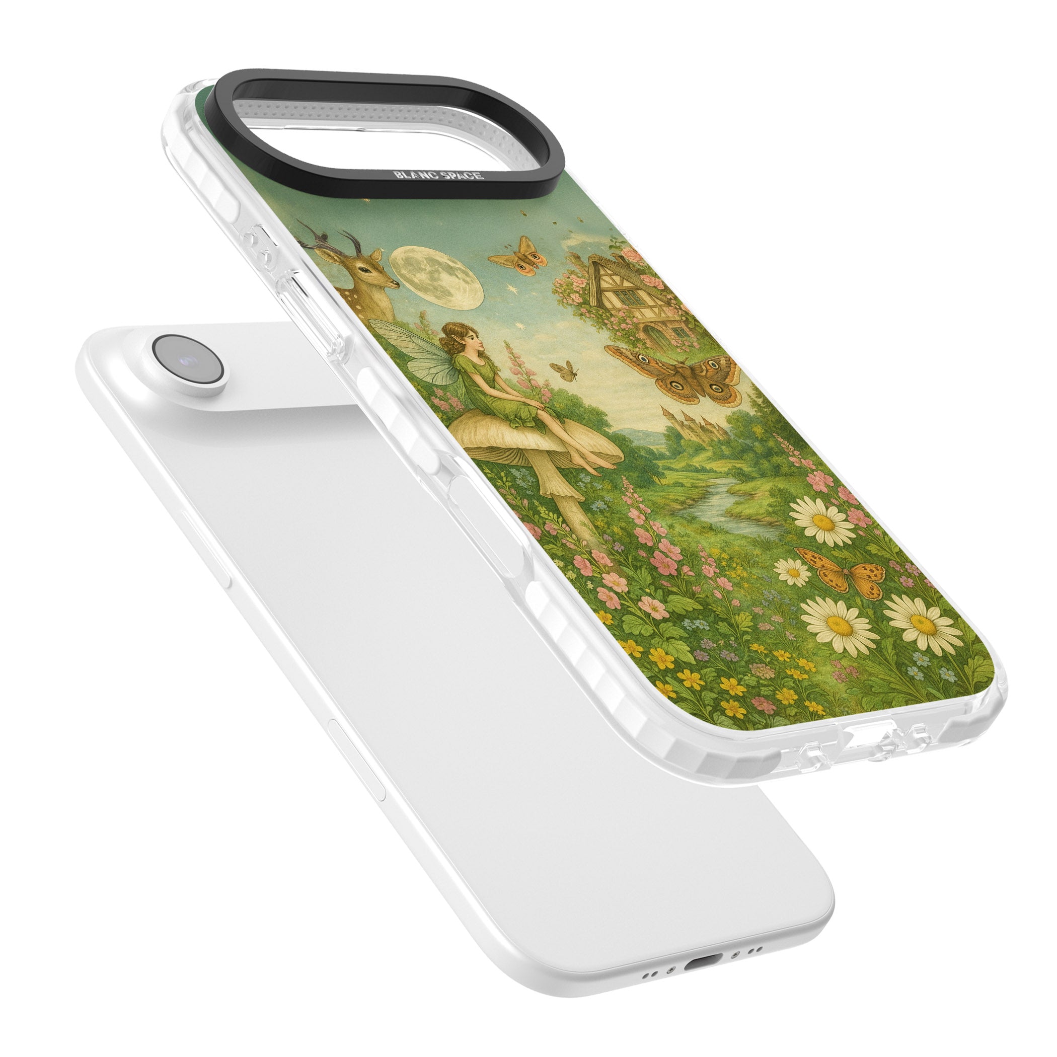 Cottage Fairy iPhone 17 Air Impact Clear Phone Case Colours