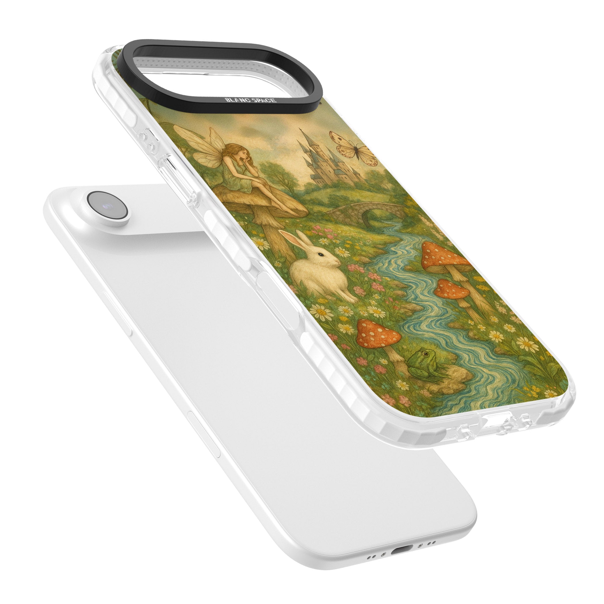 Castle Fairy iPhone 17 Air Impact Clear Phone Case Colours