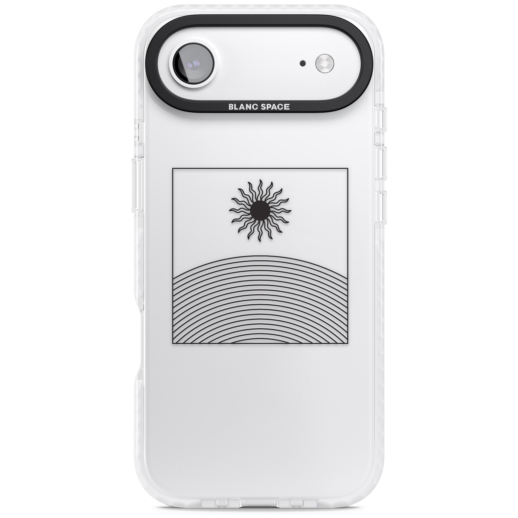Cosmic Radiance iPhone 17 Air Impact Clear Phone Case
