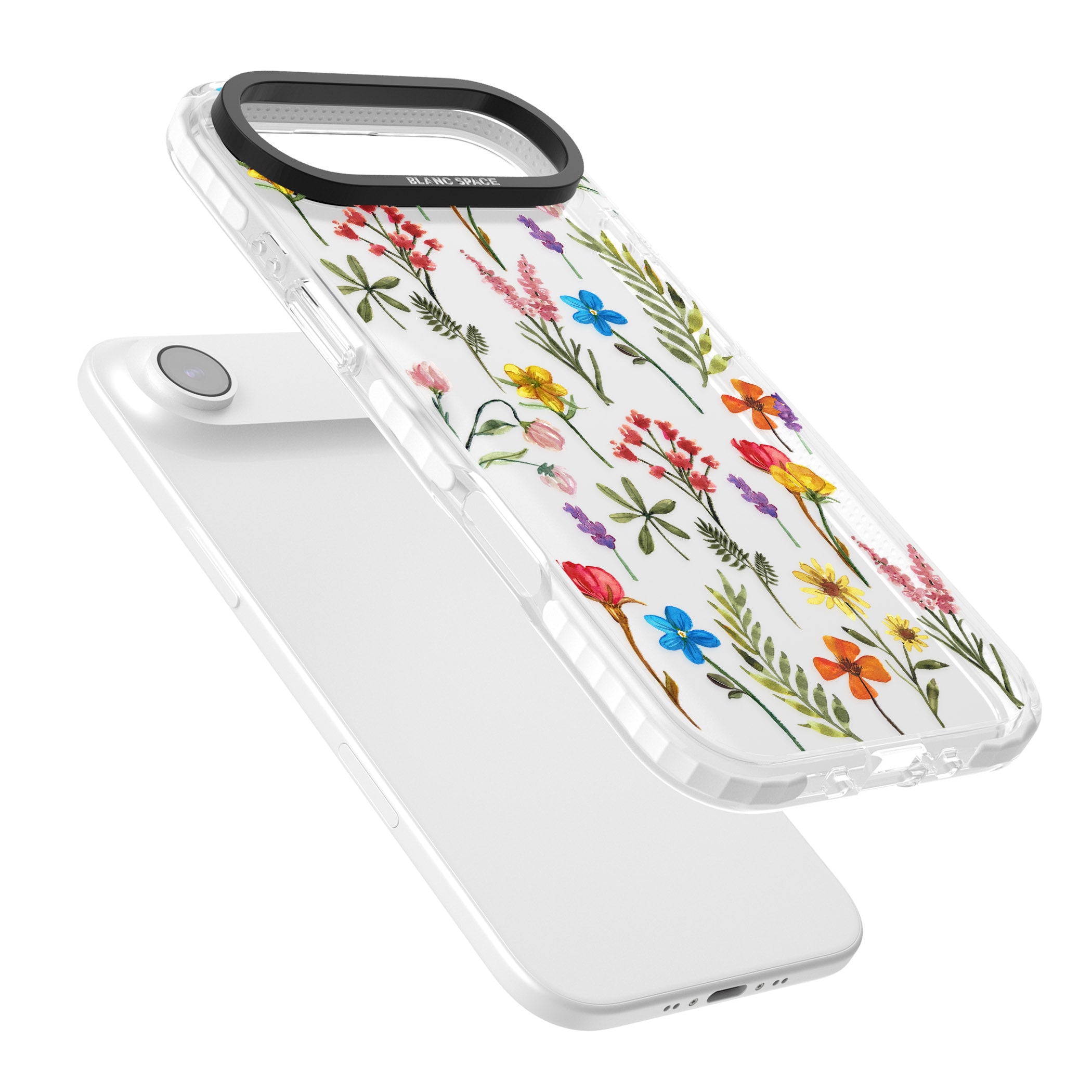 Spring Botanicals iPhone 17 Air Impact Clear Phone Case Colours