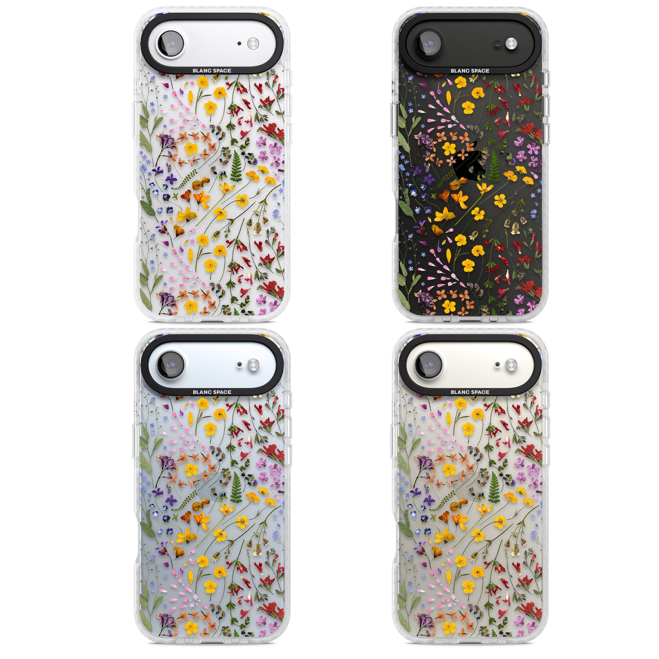 Wildflower iPhone 17 Air Impact Clear Phone Case APT Impact Protection