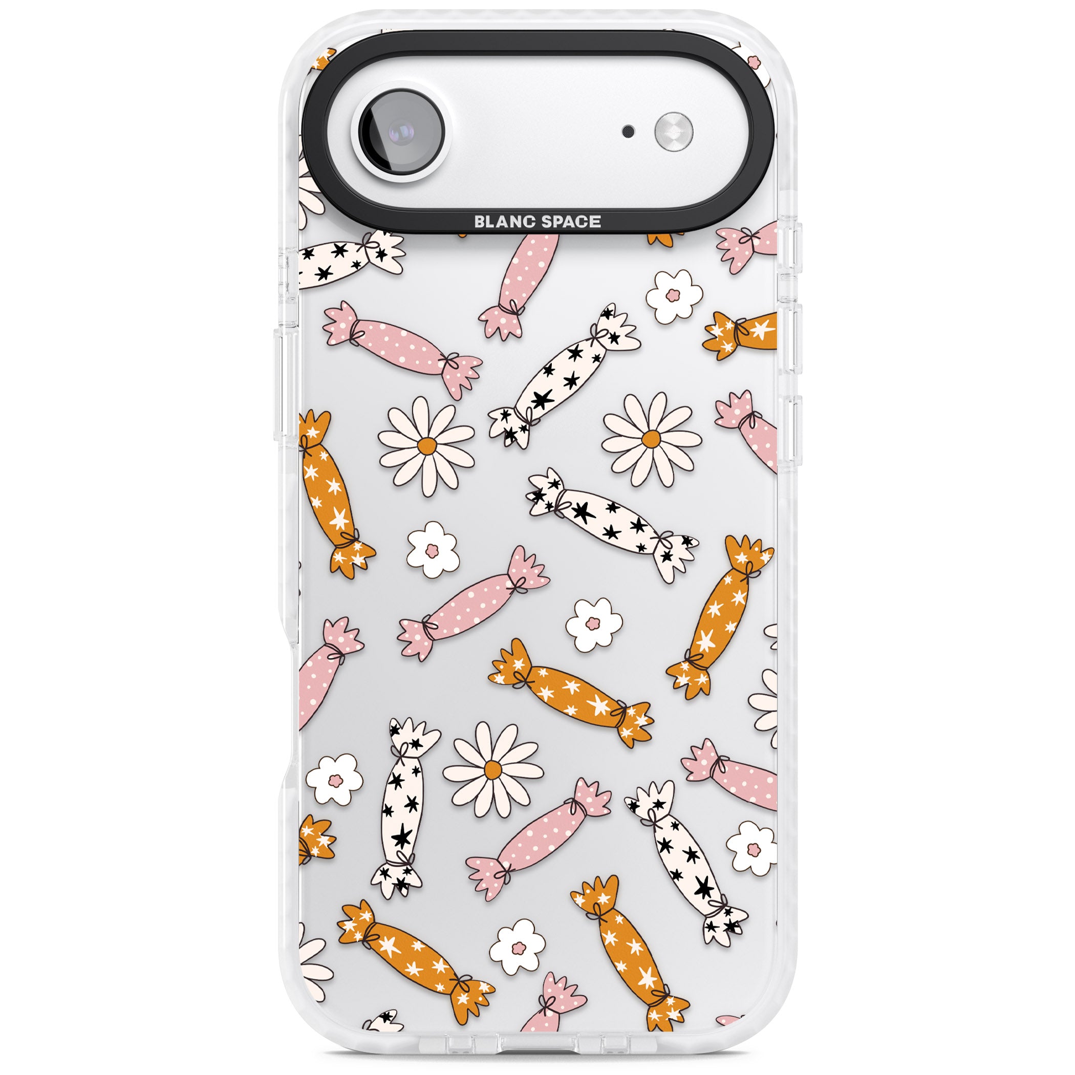 Floral Candy iPhone 17 Air Impact Clear Phone Case