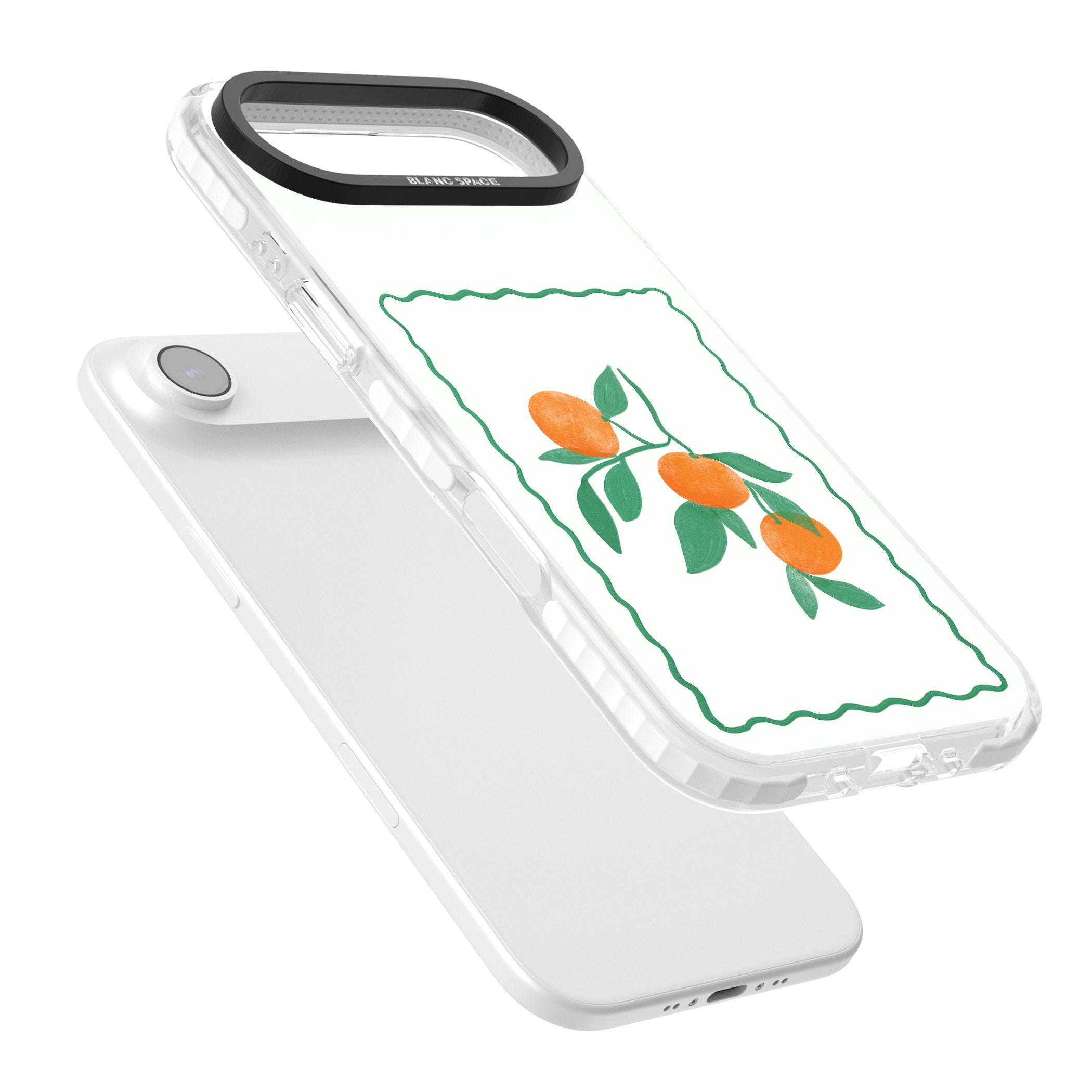 Italian Oranges iPhone 17 Air Impact Clear Phone Case Colours