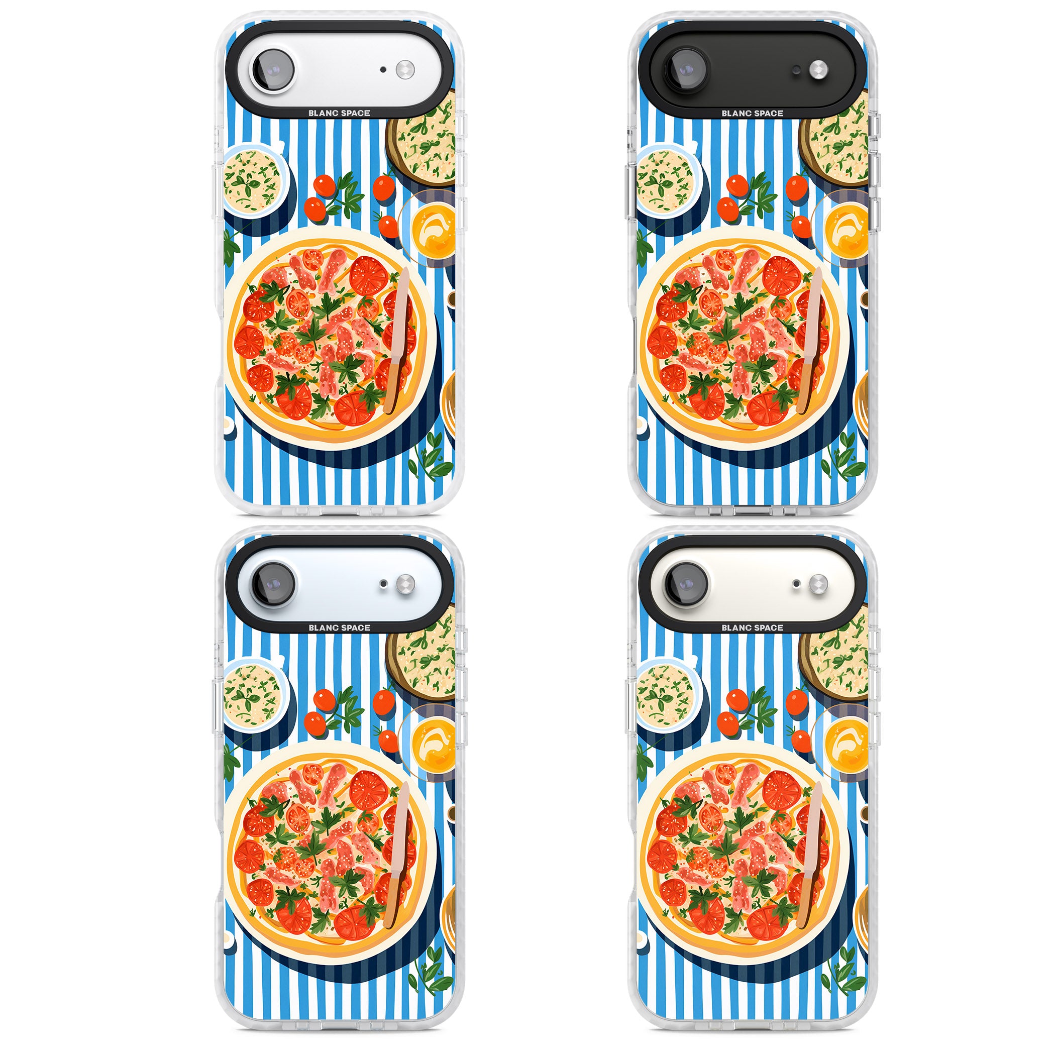Italian Platter iPhone 17 Air Impact Clear Phone Case APT Impact Protection