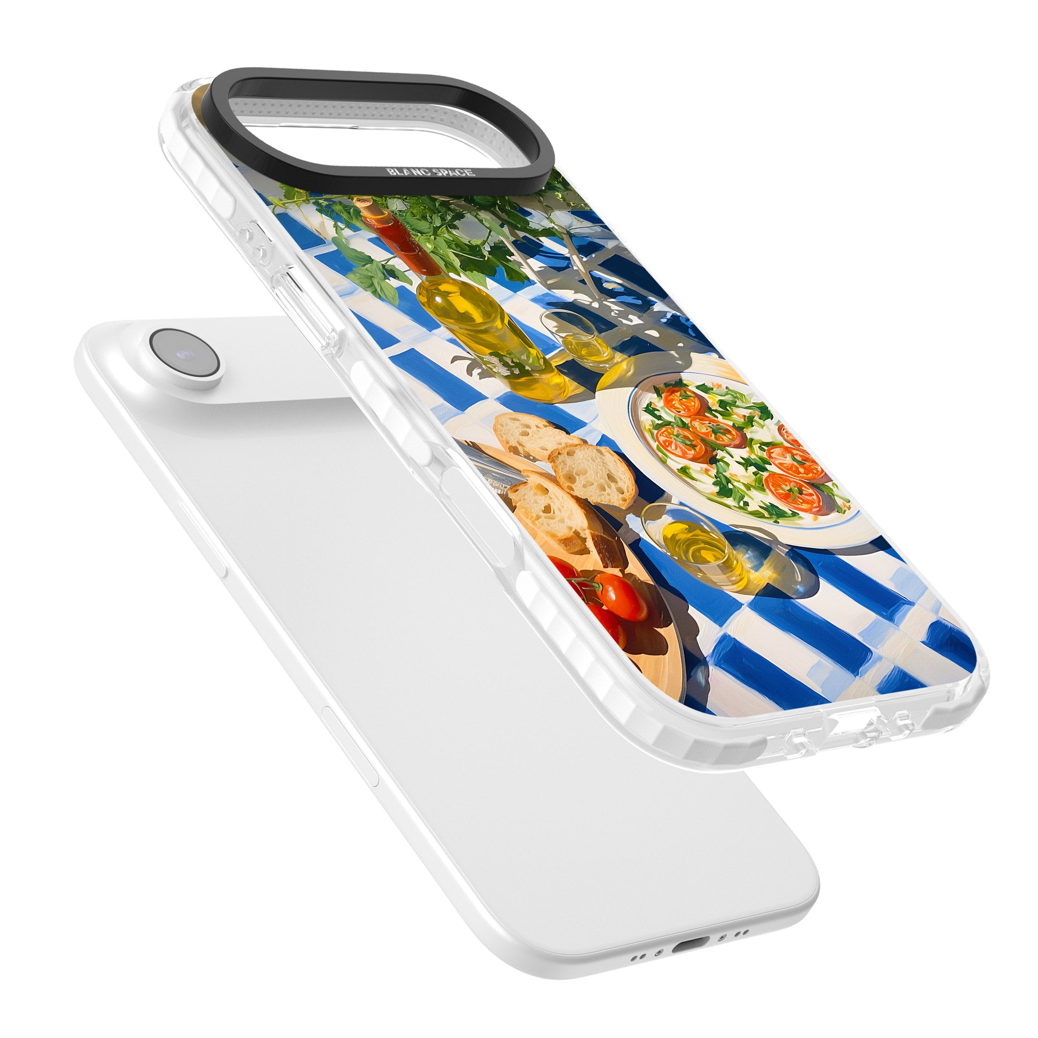 Caprese Salad iPhone 17 Air Impact Clear Phone Case Colours