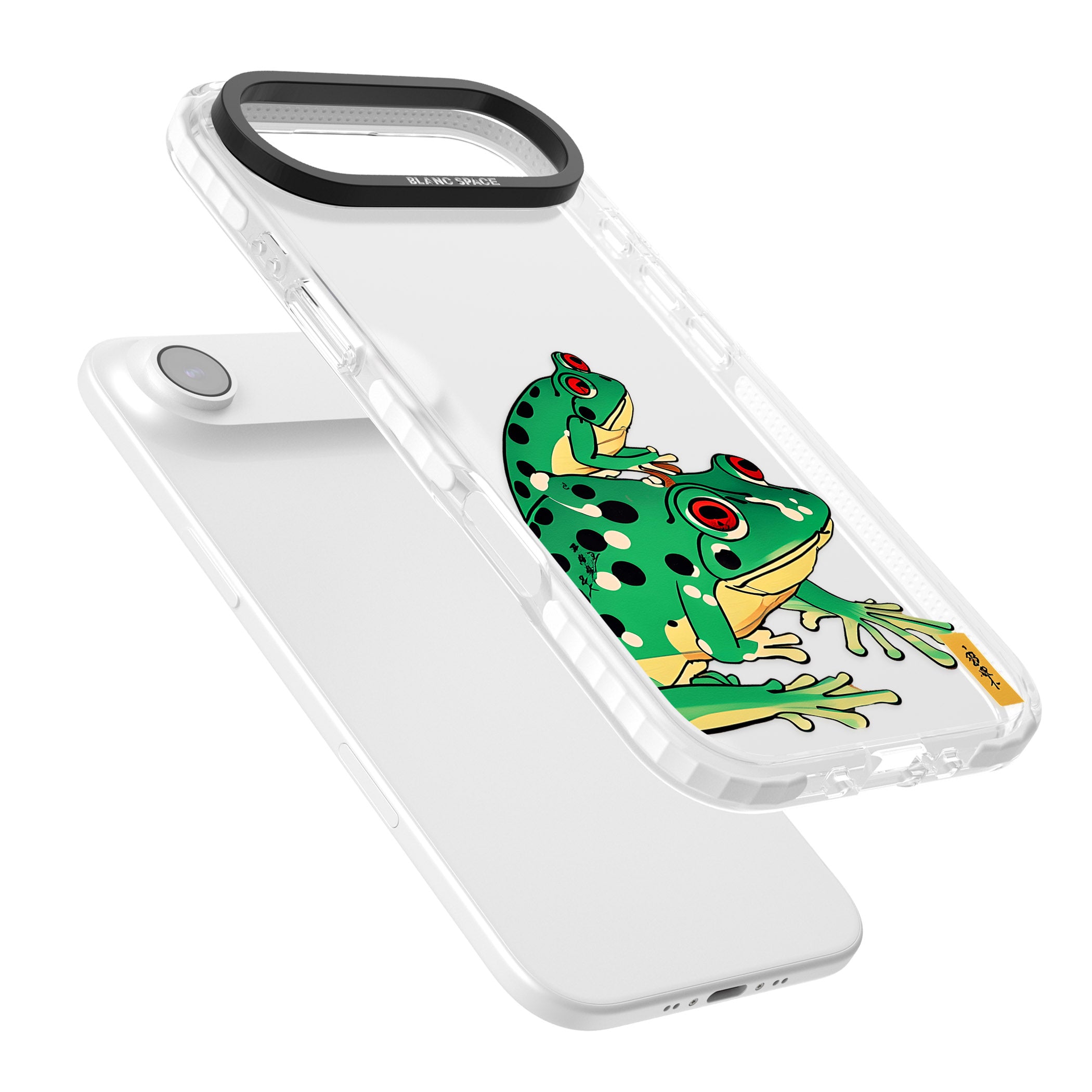 Matsumoto Hoji Frog Green iPhone 17 Air Impact Clear Phone Case Colours