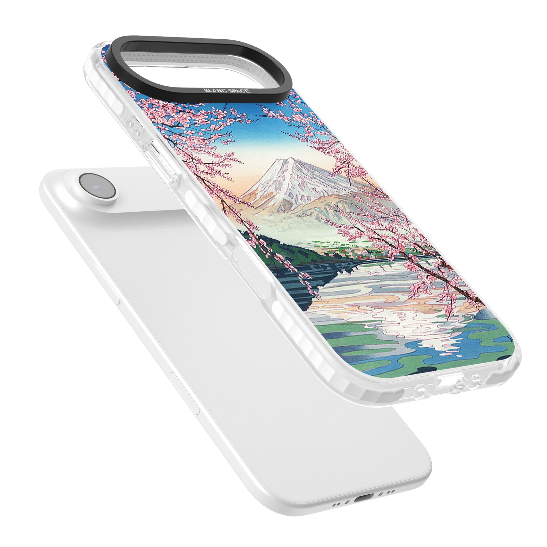 Mt Fuji From Lake Kawaguchi iPhone 17 Air Impact Clear Phone Case Colours