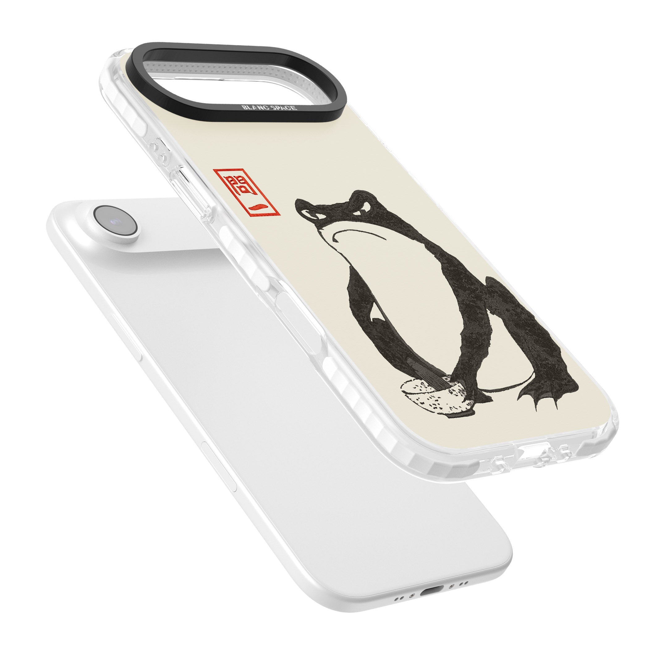 Matsumoto Hoji Grumpy Toad iPhone 17 Air Impact Clear Phone Case Colours