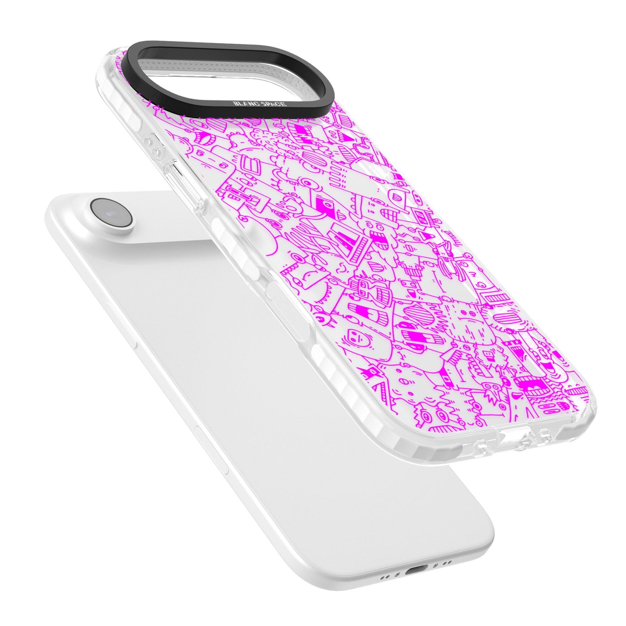 Pink Pals iPhone 17 Air Impact Clear Phone Case Colours