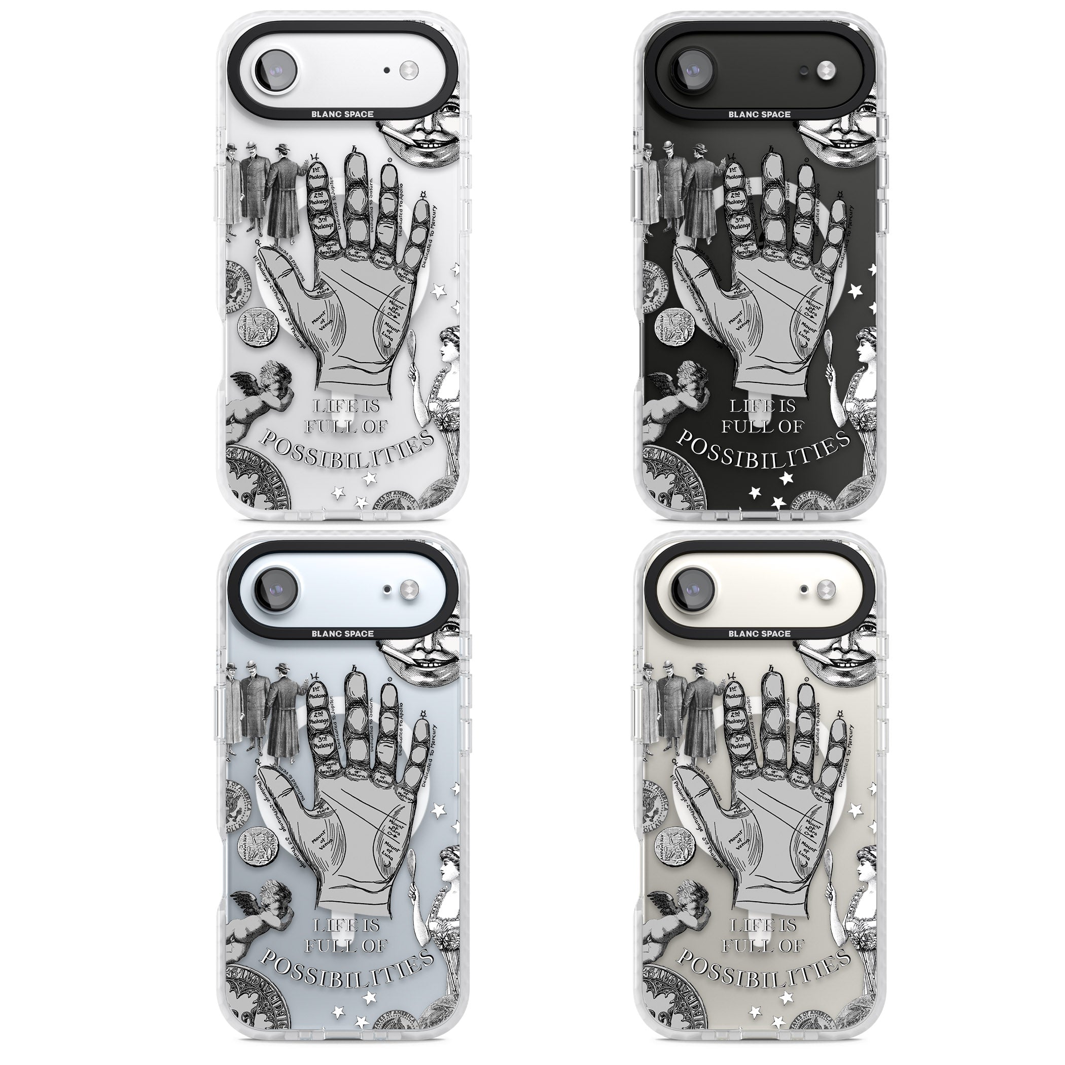 Life Is Full Of Possibilities iPhone 17 Air Impact Pro Clear Phone Case APT Impact Protection