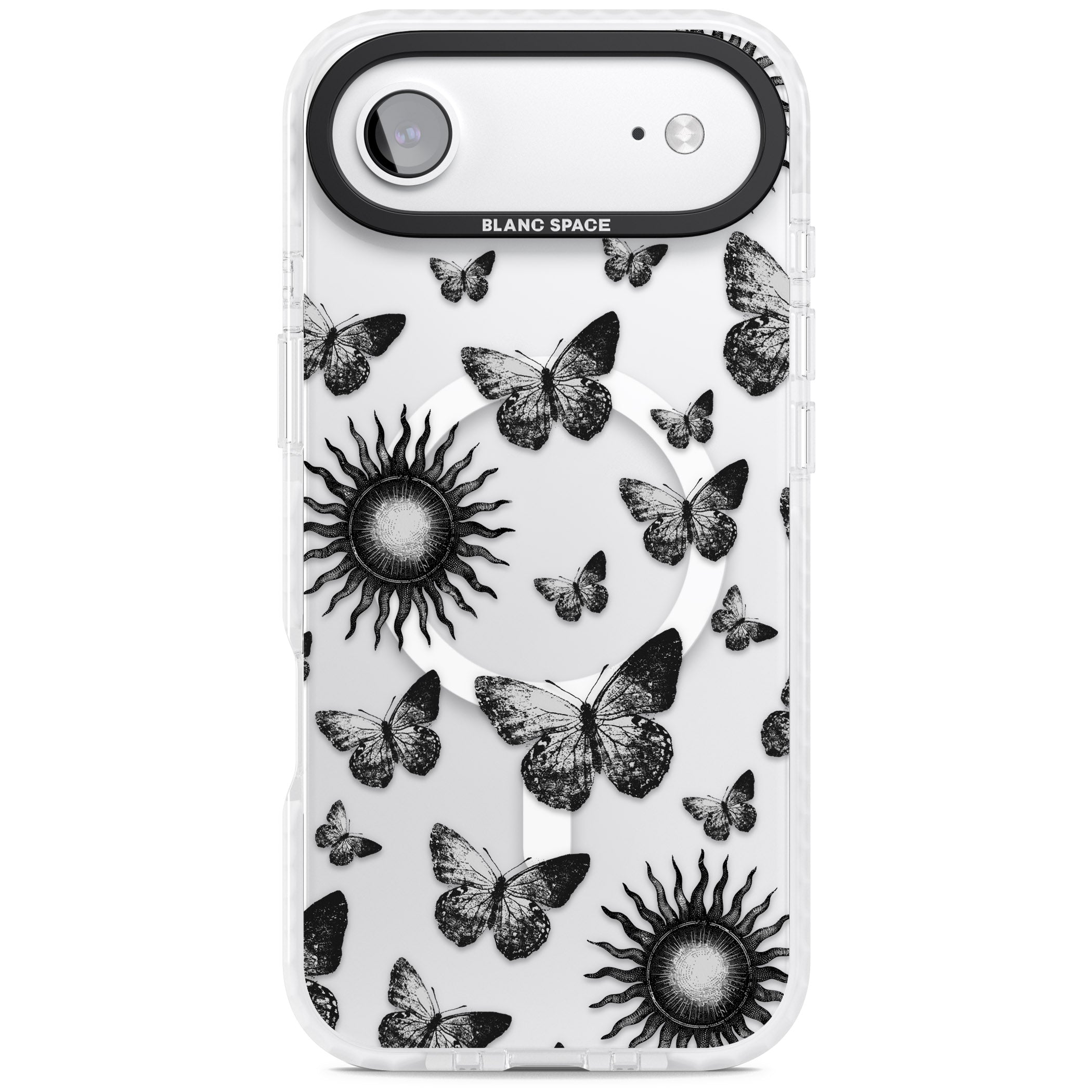 Butterflies Suns iPhone 17 Air Impact Pro Clear Phone Case