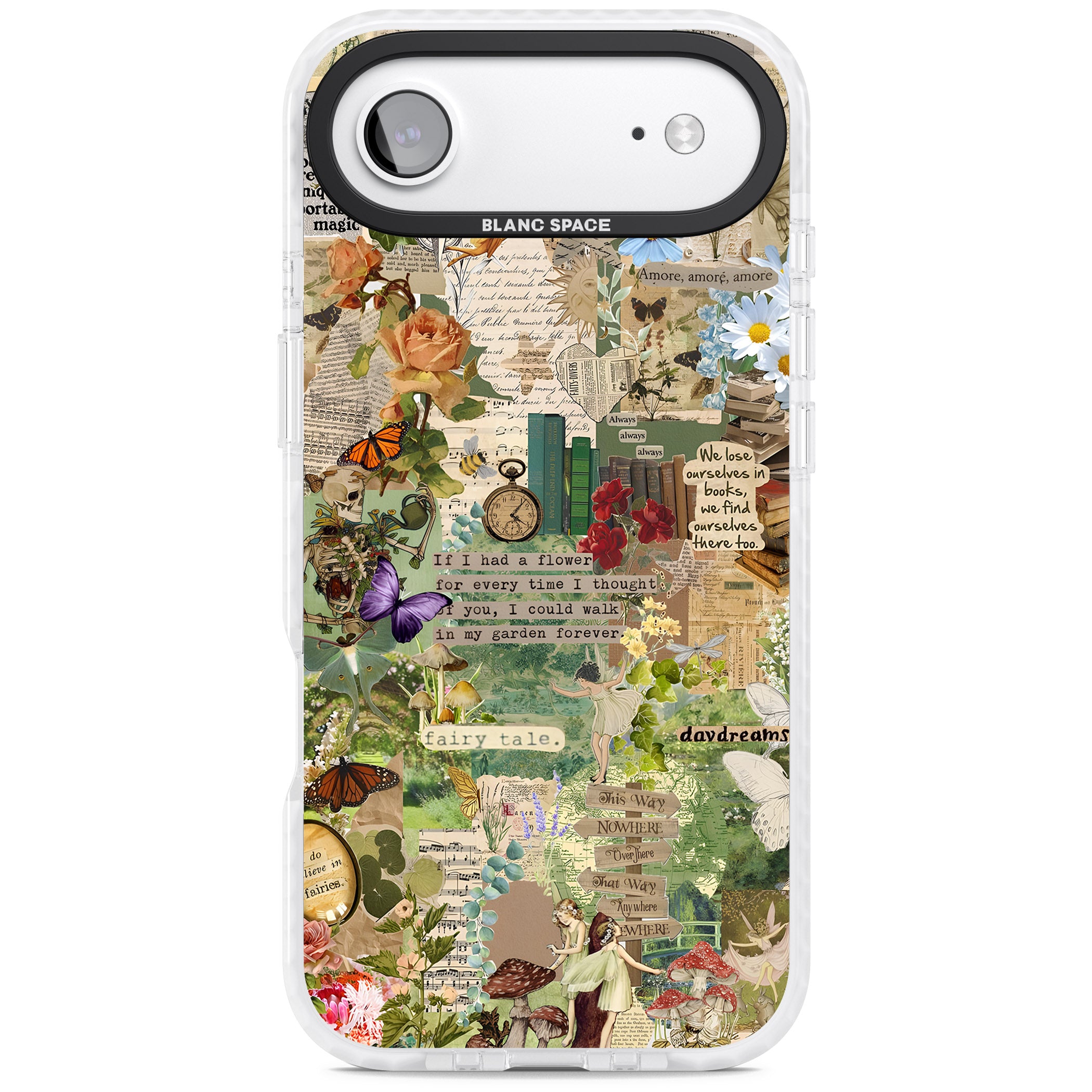 Enchanted Collage iPhone 17 Air Impact Pro Clear Phone Case