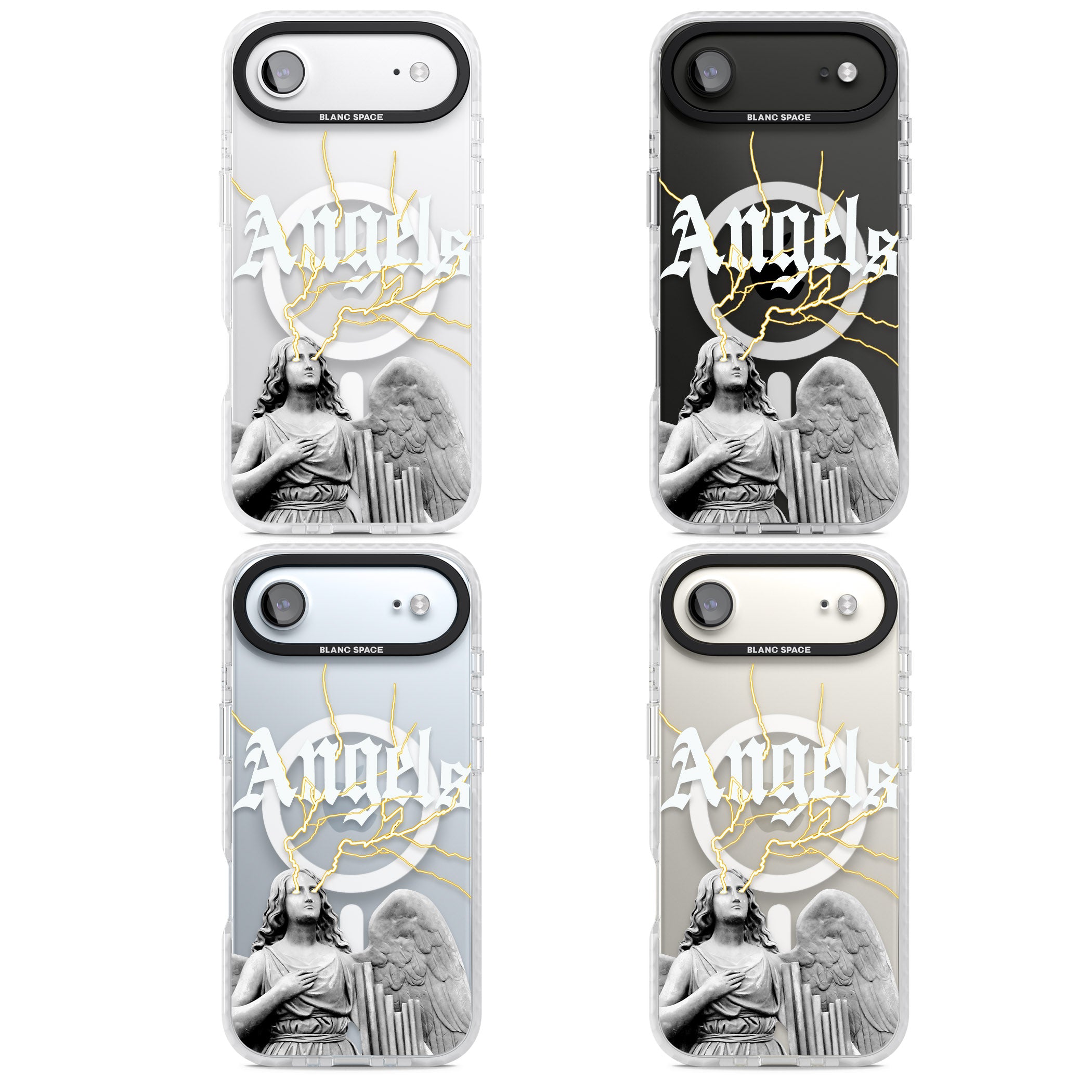 Angels iPhone 17 Air Impact Pro Clear Phone Case APT Impact Protection