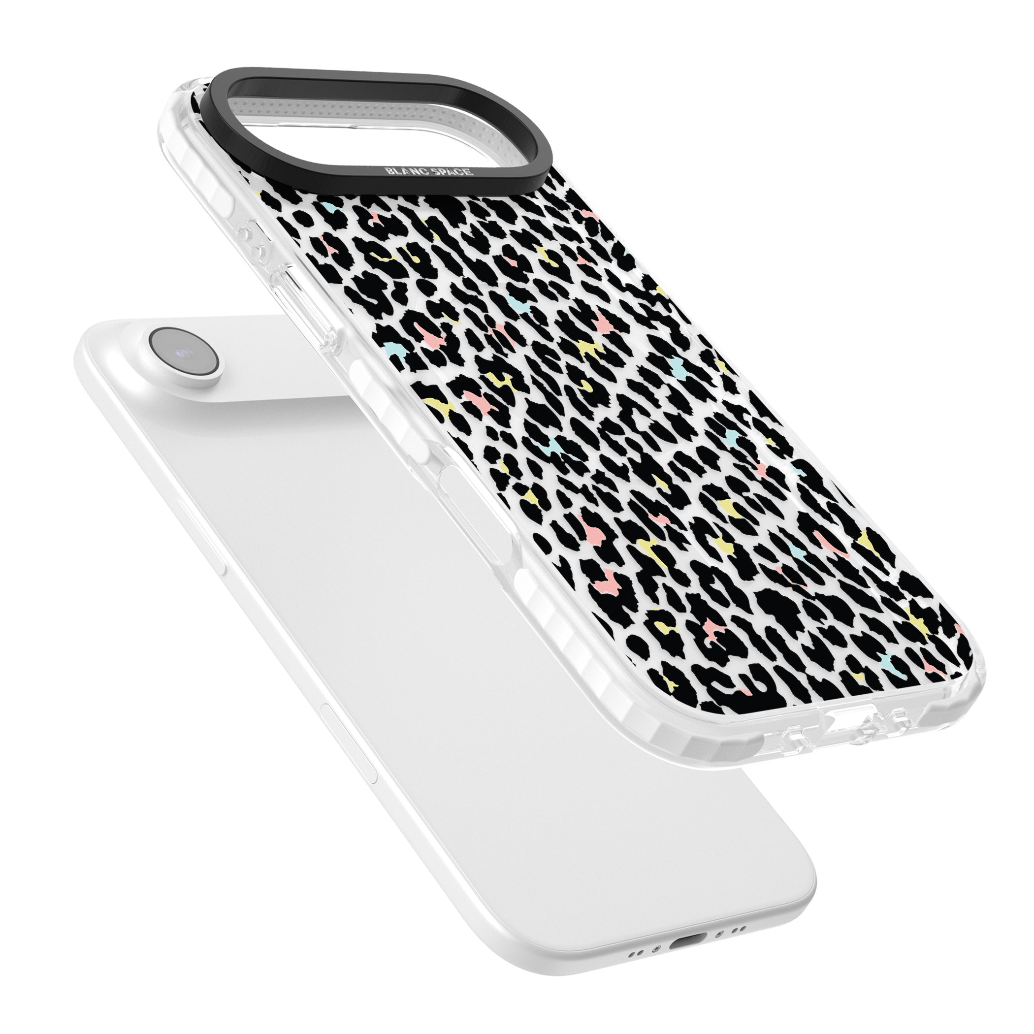Pastel Leopard Print iPhone 17 Air Impact Pro Clear Phone Case Colours