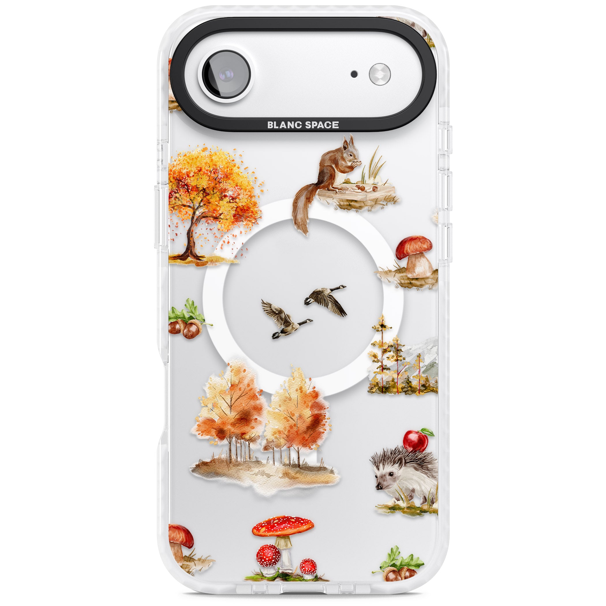 Fall Forest Friends iPhone 17 Air Impact Pro Clear Phone Case