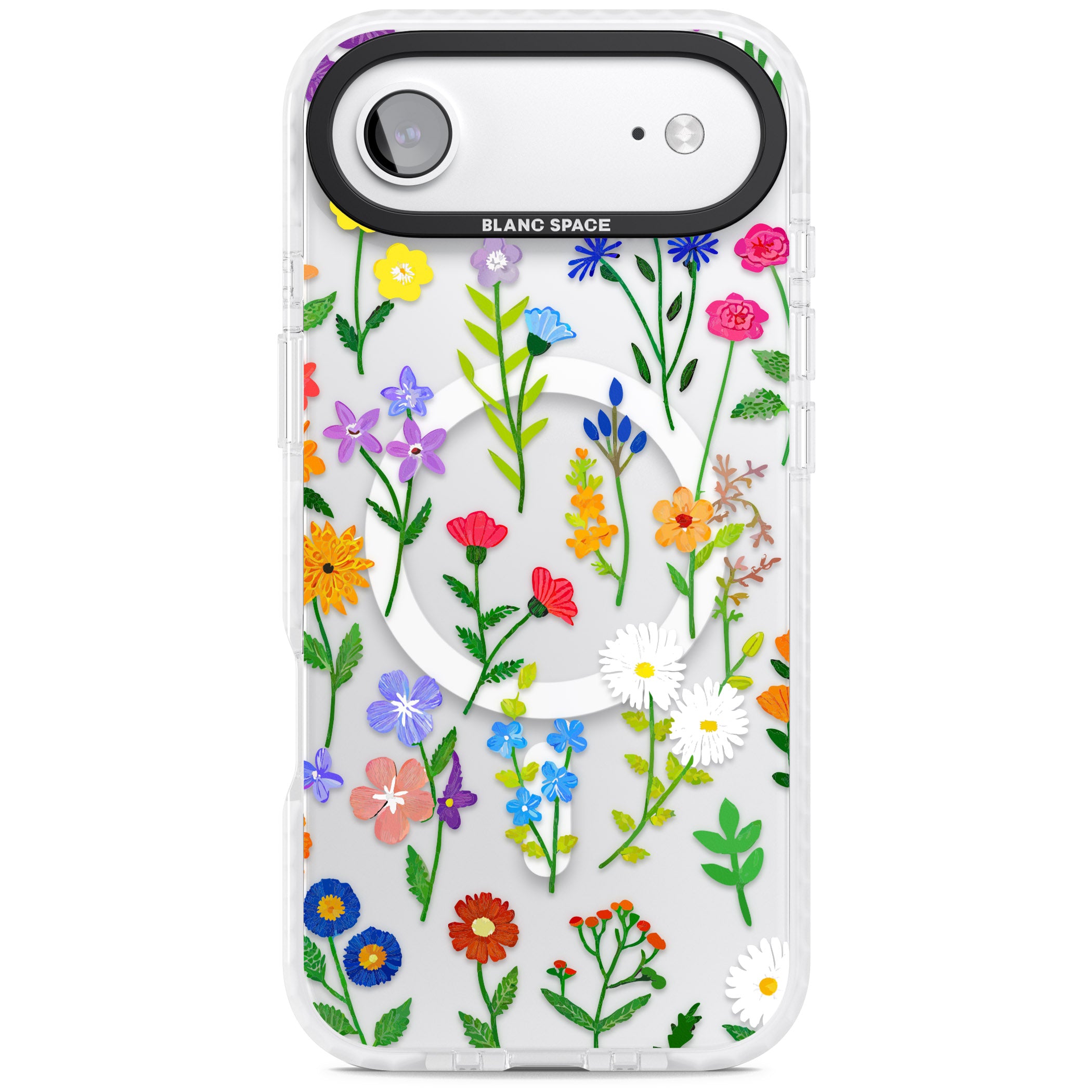 Wildflower Garden iPhone 17 Air Impact Pro Clear Phone Case