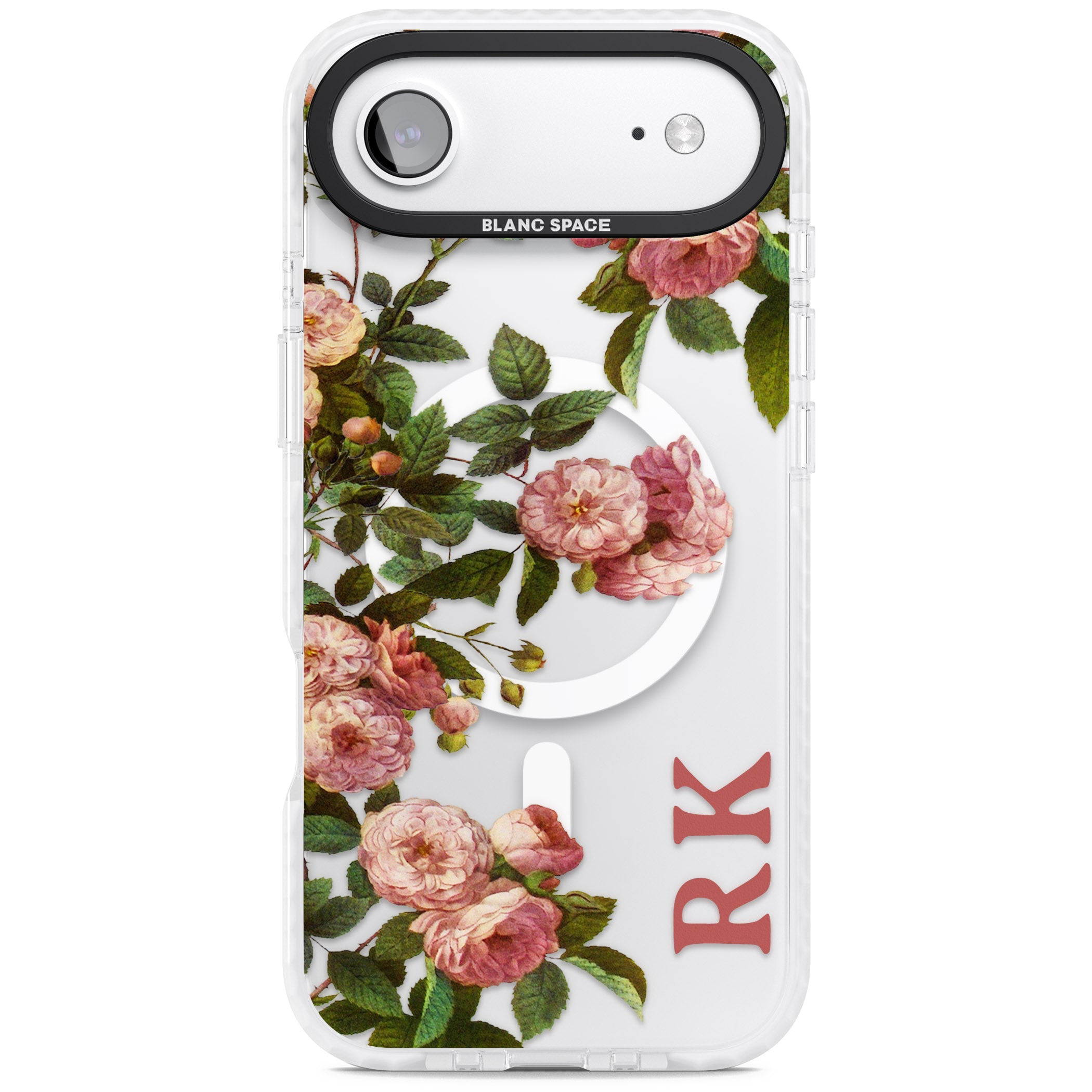 Personalised Vintage Floral Garden iPhone 17 Air Impact Pro Clear Phone Case