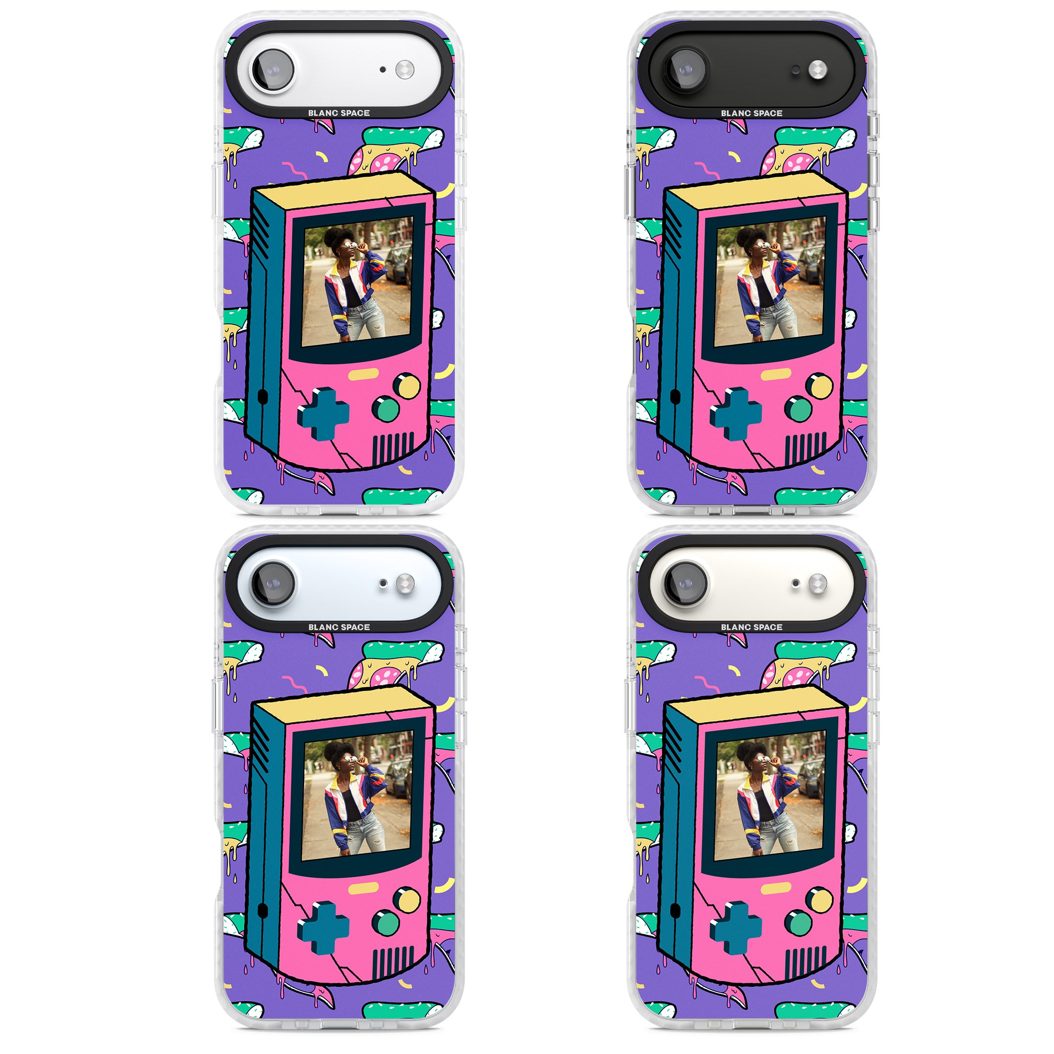 Personalised Retro Game Photo Case iPhone 17 Air Impact Pro Clear Phone Case APT Impact Protection