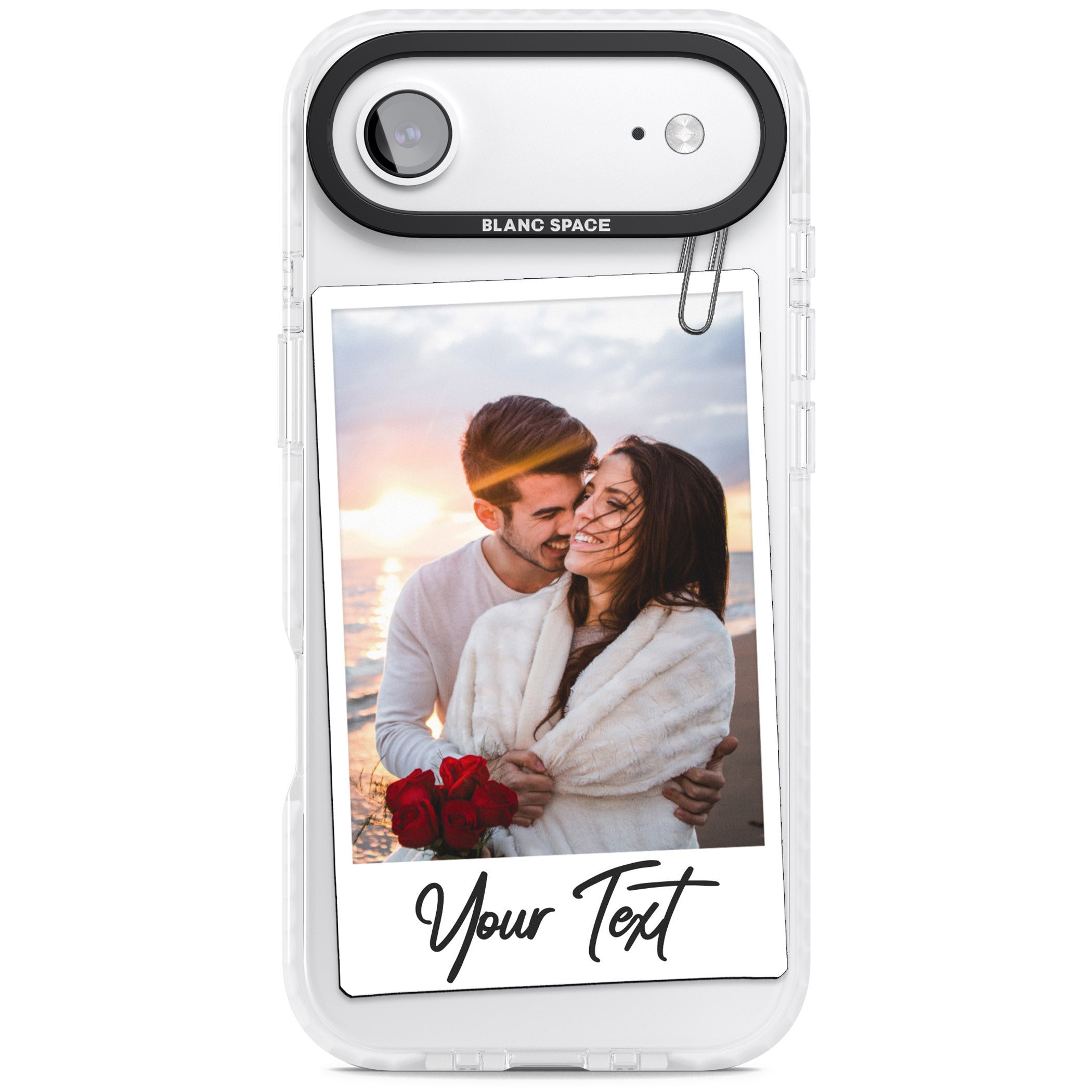Personalised Instant Camera Photo iPhone 17 Air Impact Pro Clear Phone Case