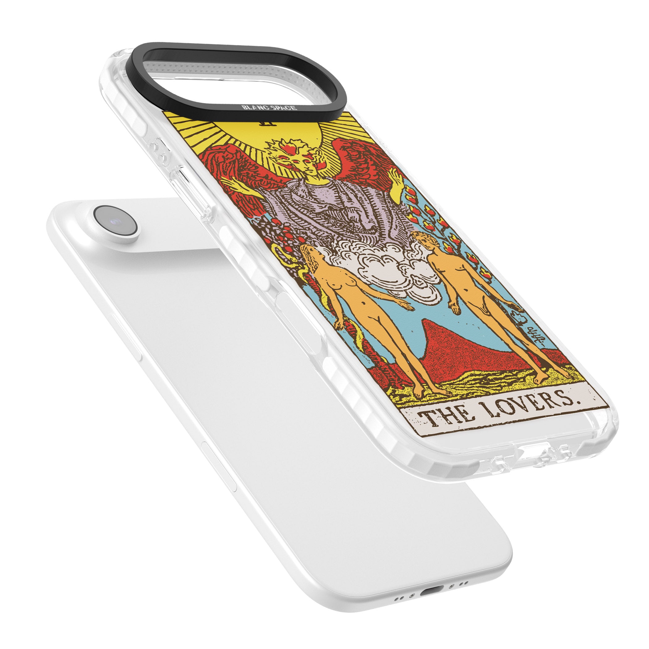 Personalised The Lovers Tarot Card (Color) iPhone 17 Air Impact Pro Clear Phone Case Colours