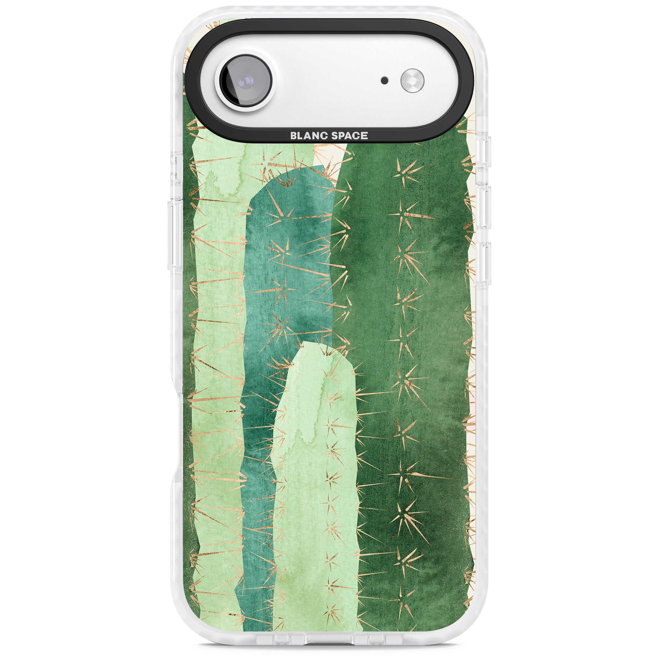 Large Cacti iPhone 17 Air Impact Pro Clear Phone Case