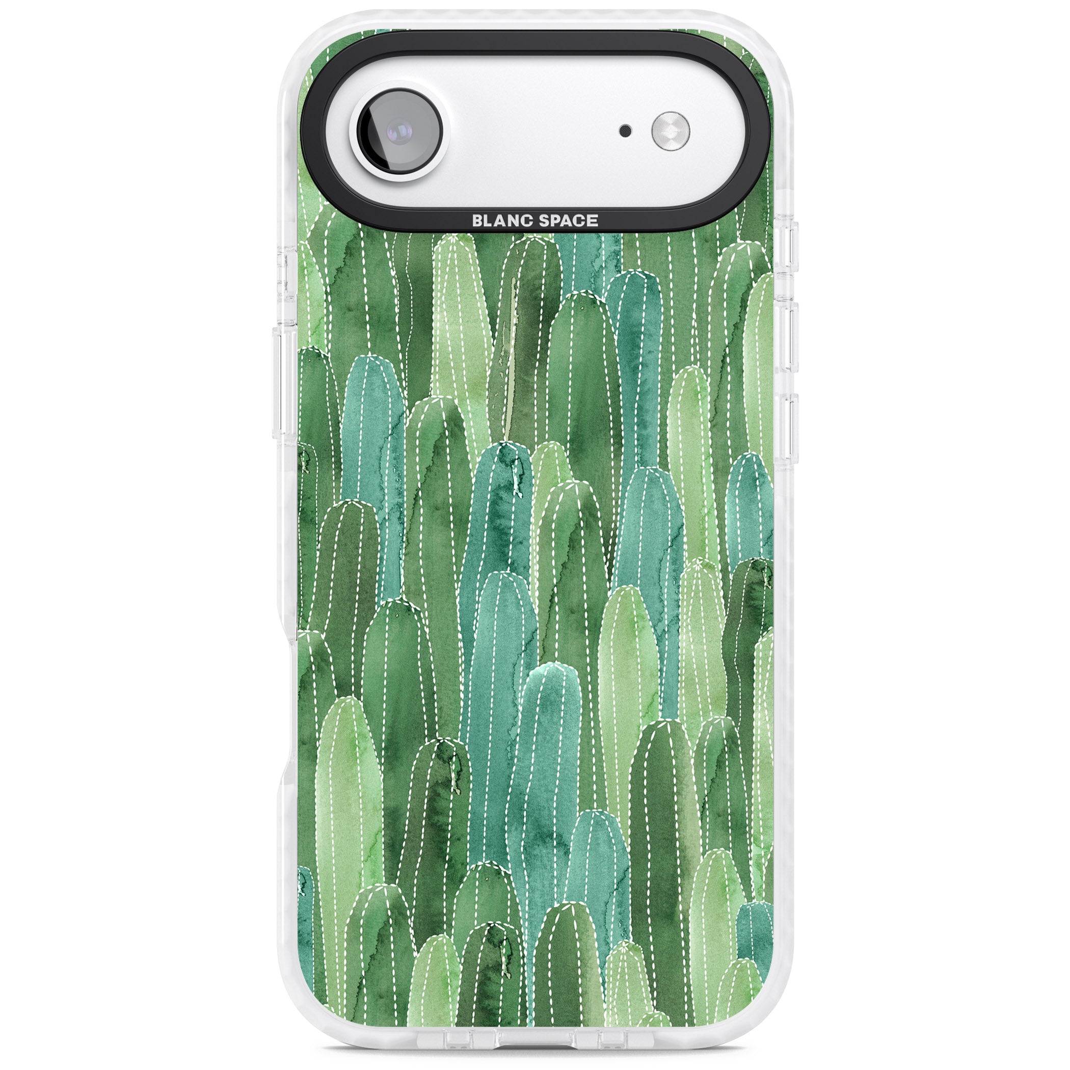 Skinny Cacti iPhone 17 Air Impact Pro Clear Phone Case