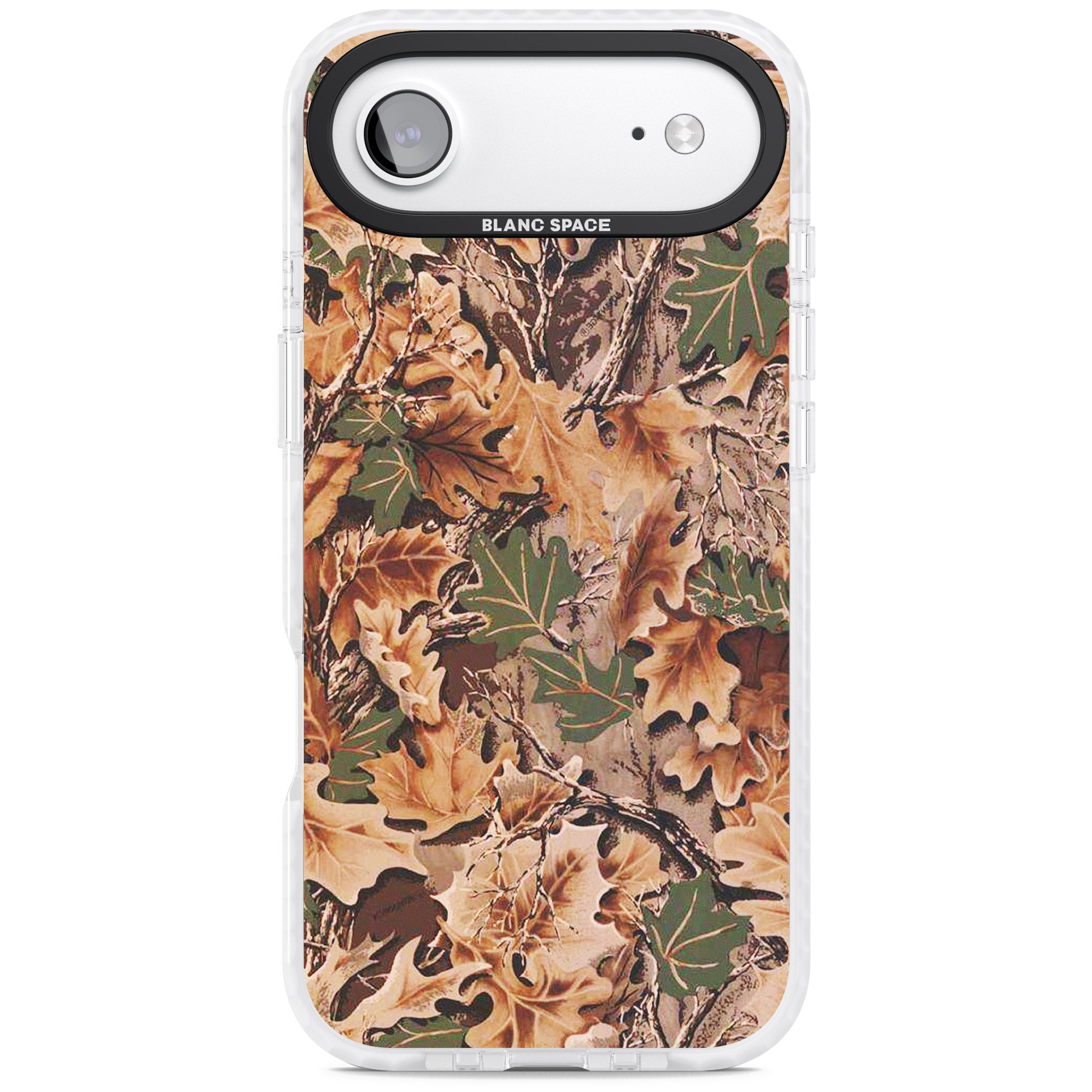 Leaves Camo iPhone 17 Air Impact Pro Clear Phone Case