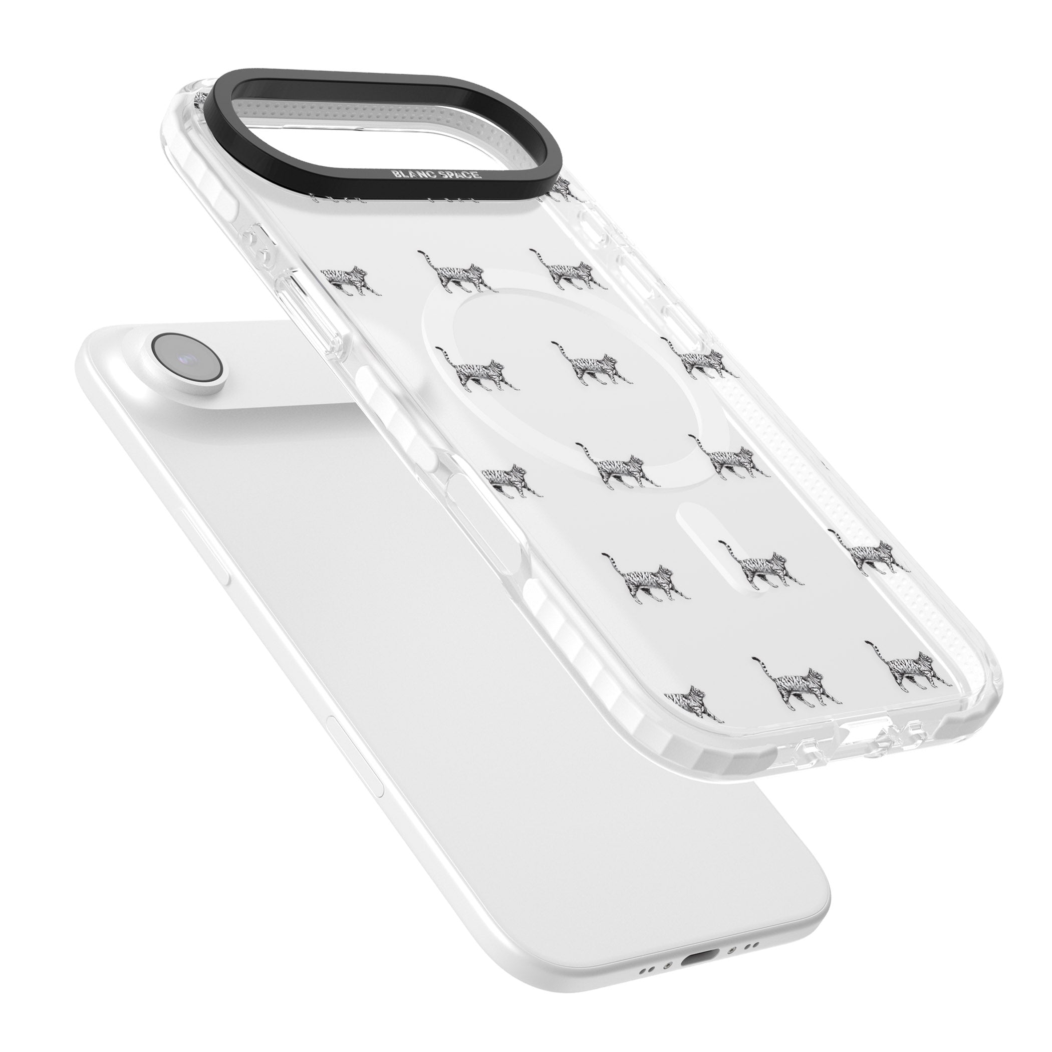 British Shorthair Cat Pattern iPhone 17 Air Impact Pro Clear Phone Case Colours