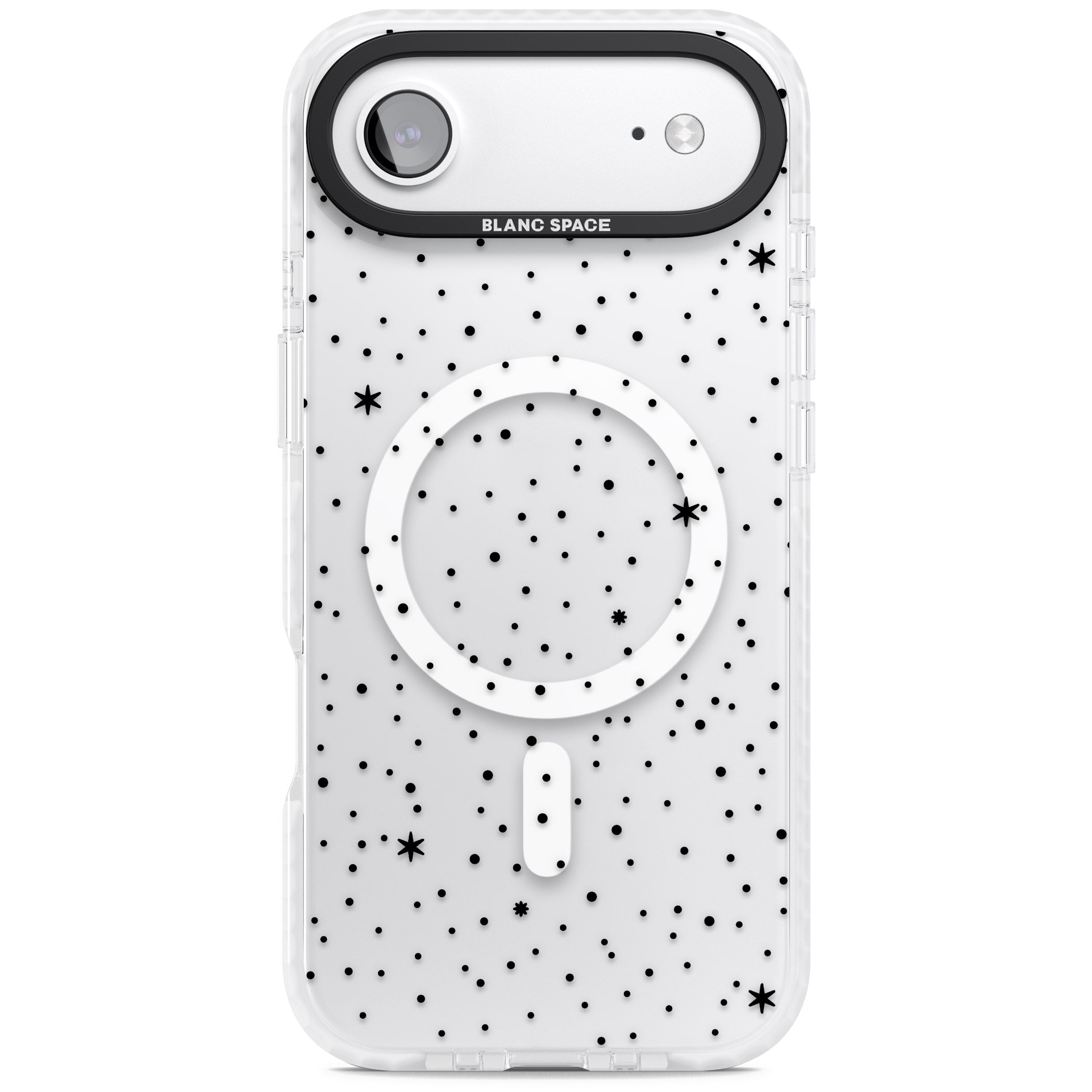 Celestial Starry Sky (Black) iPhone 17 Air Impact Pro Clear Phone Case