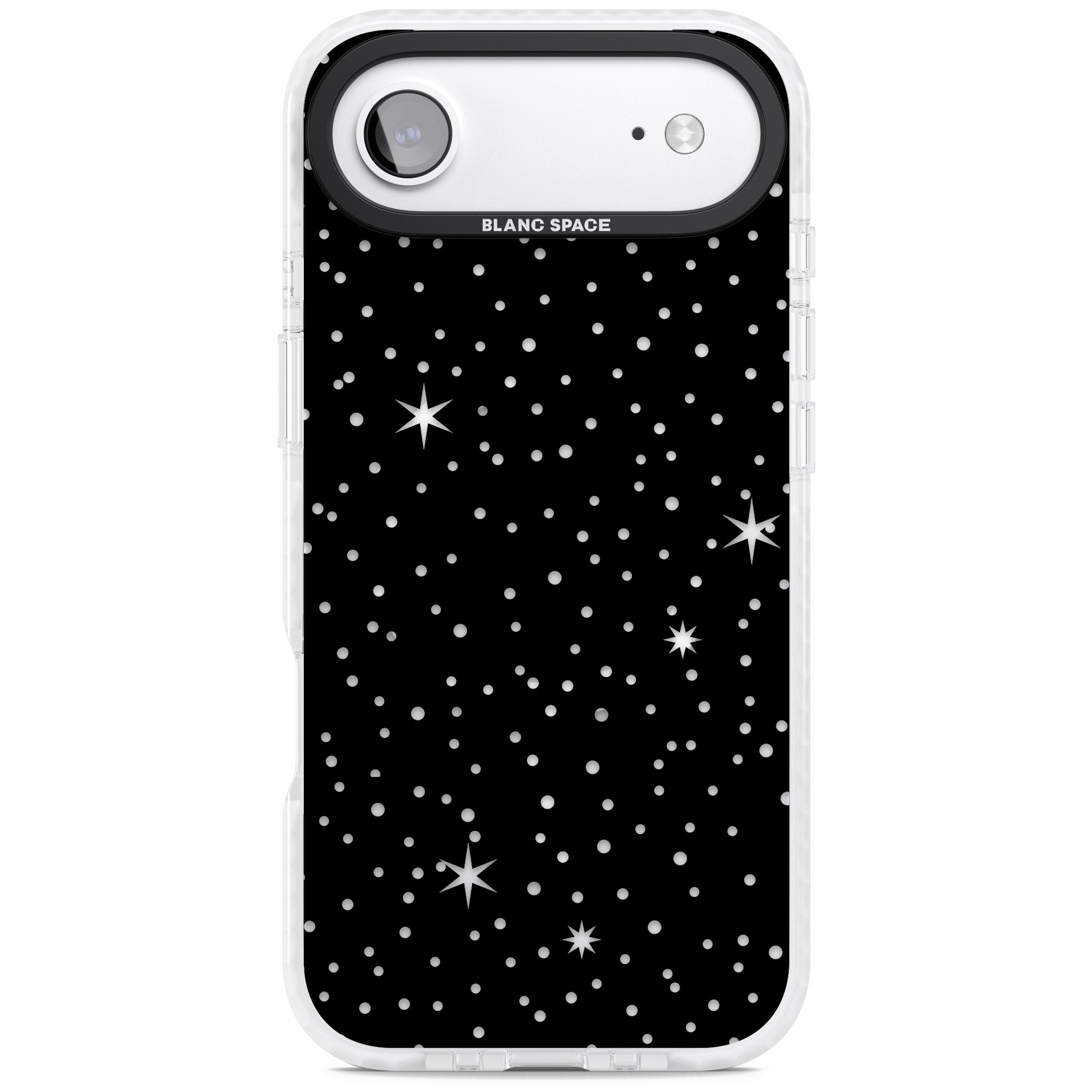 Celestial Cut Out Stars iPhone 17 Air Impact Pro Clear Phone Case