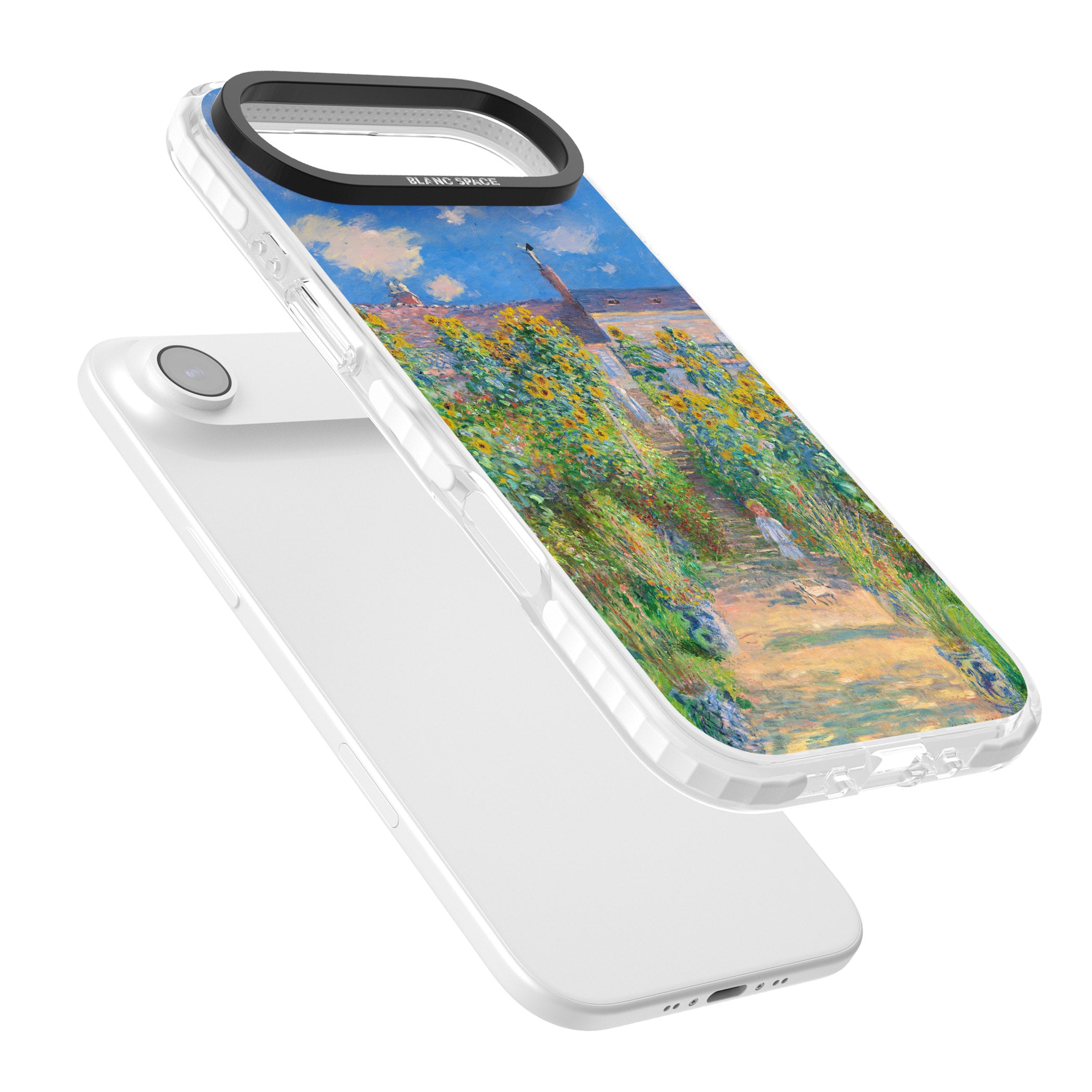 Garden at Vetheuil iPhone 17 Air Impact Pro Clear Phone Case Colours