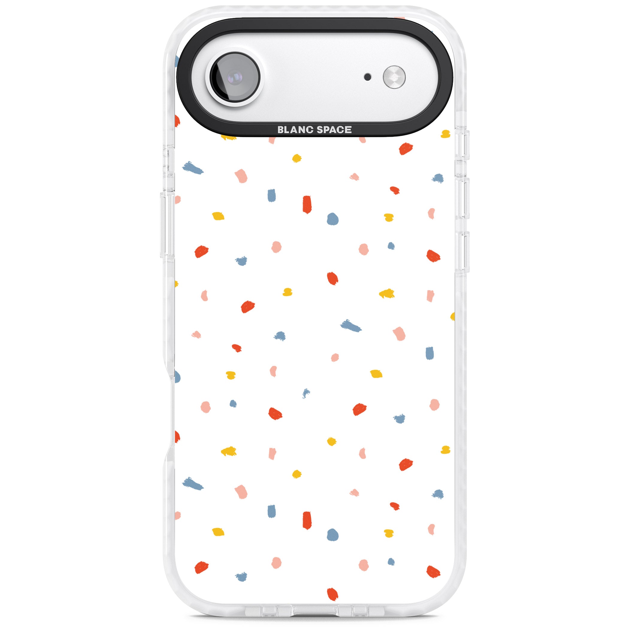 Confetti Speckle iPhone 17 Air Impact Pro Clear Phone Case