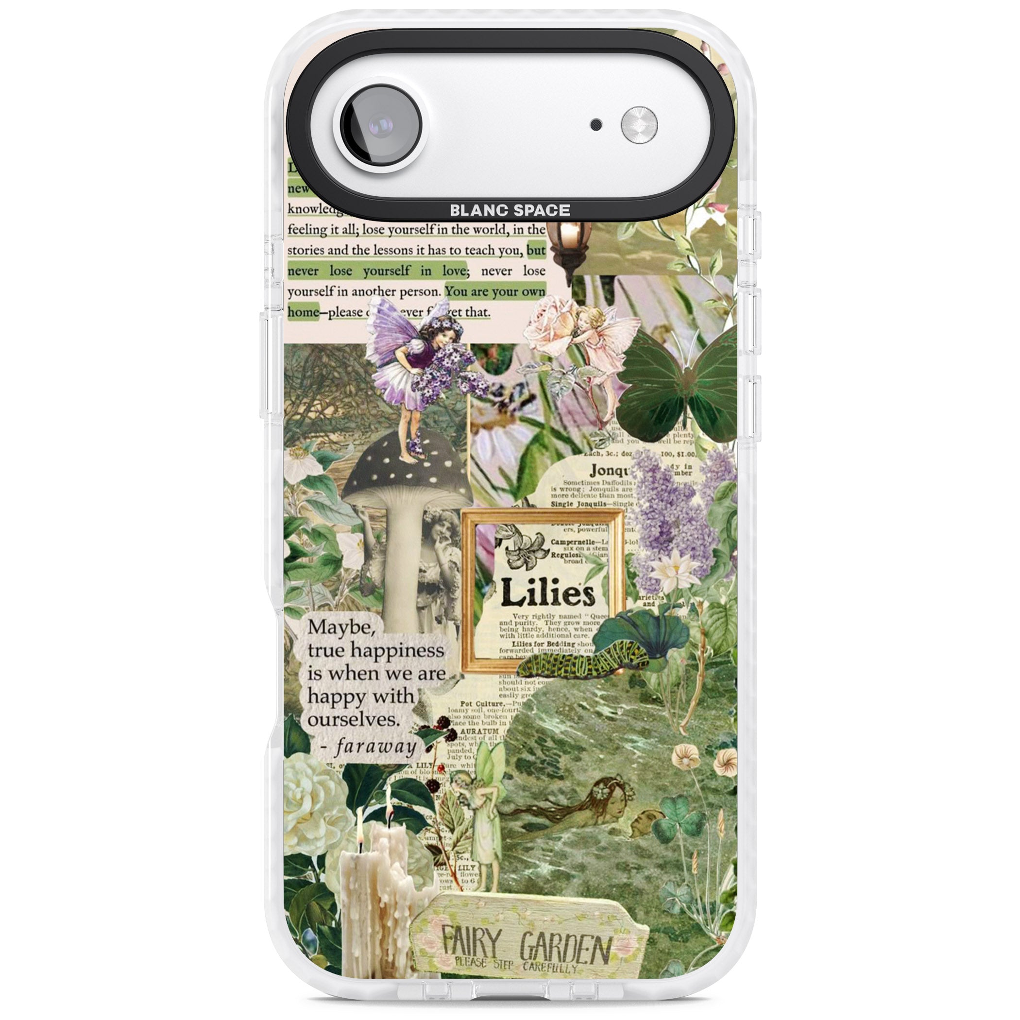 Fairy Garden iPhone 17 Air Impact Pro Clear Phone Case